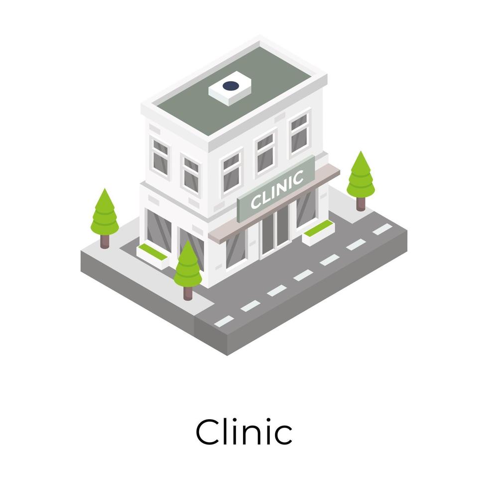 clínica y dispensario vector