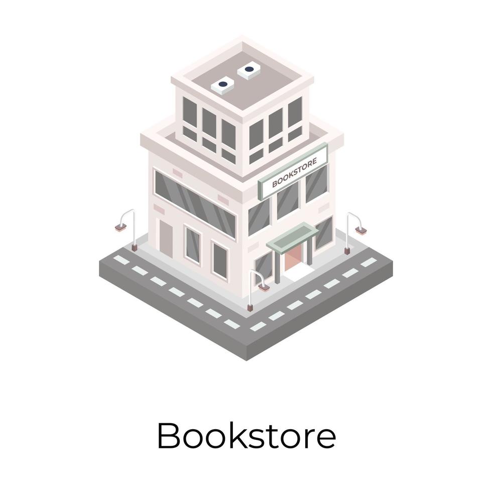 Book Store and Library vector