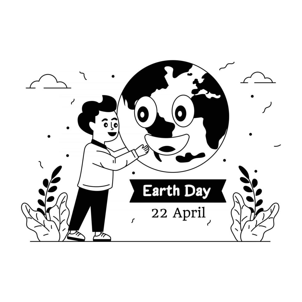 Happy Earth Day vector