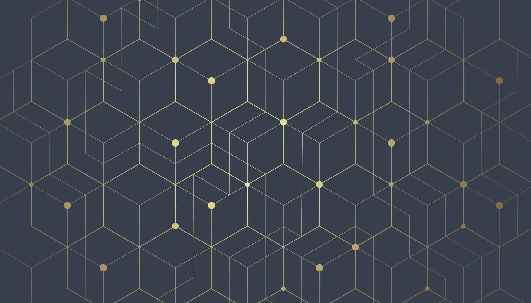 Abstract geometric lines. Connection and social network. Concept with lines and dots. Minimalistic Design. vector