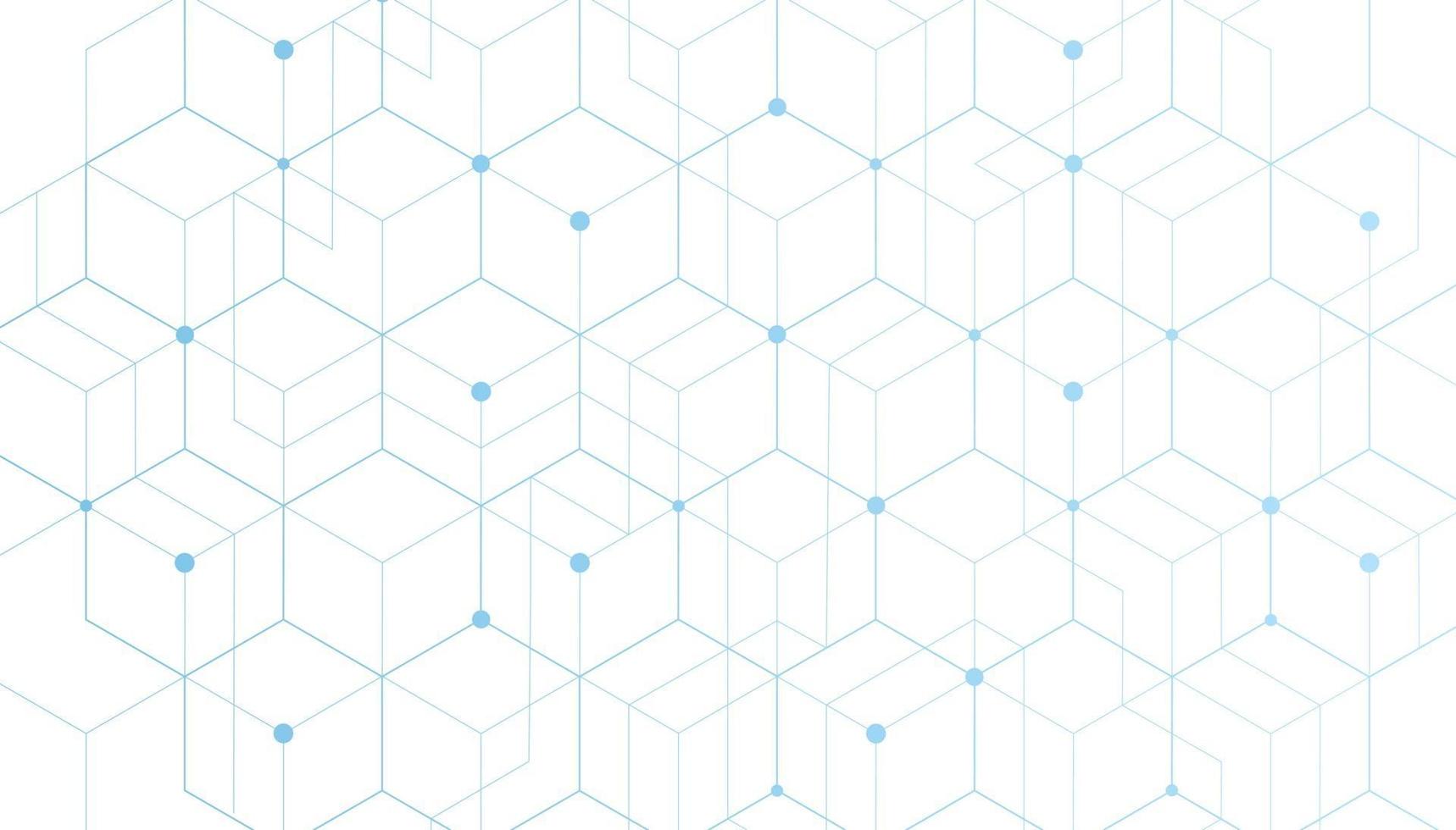 Abstract geometric lines. Connection and social network. Concept with lines and dots. Minimalistic Design. vector