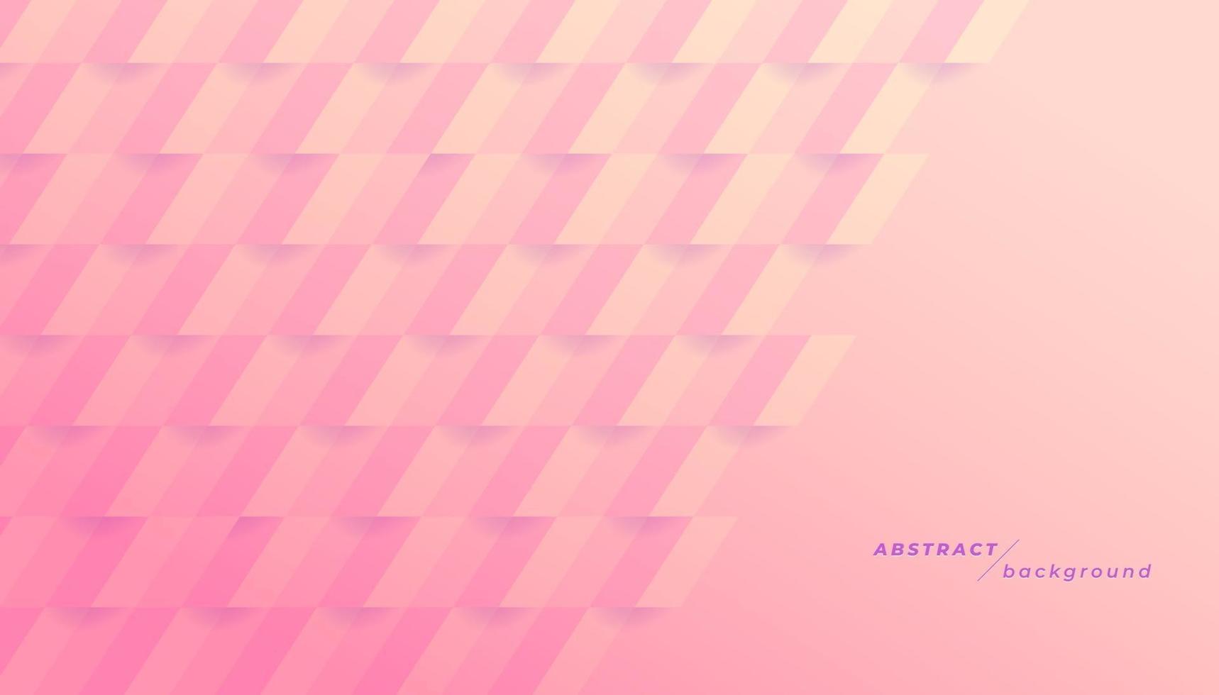 Abstract pink geometric background. Modern design background for cover design, poster, banner. vector