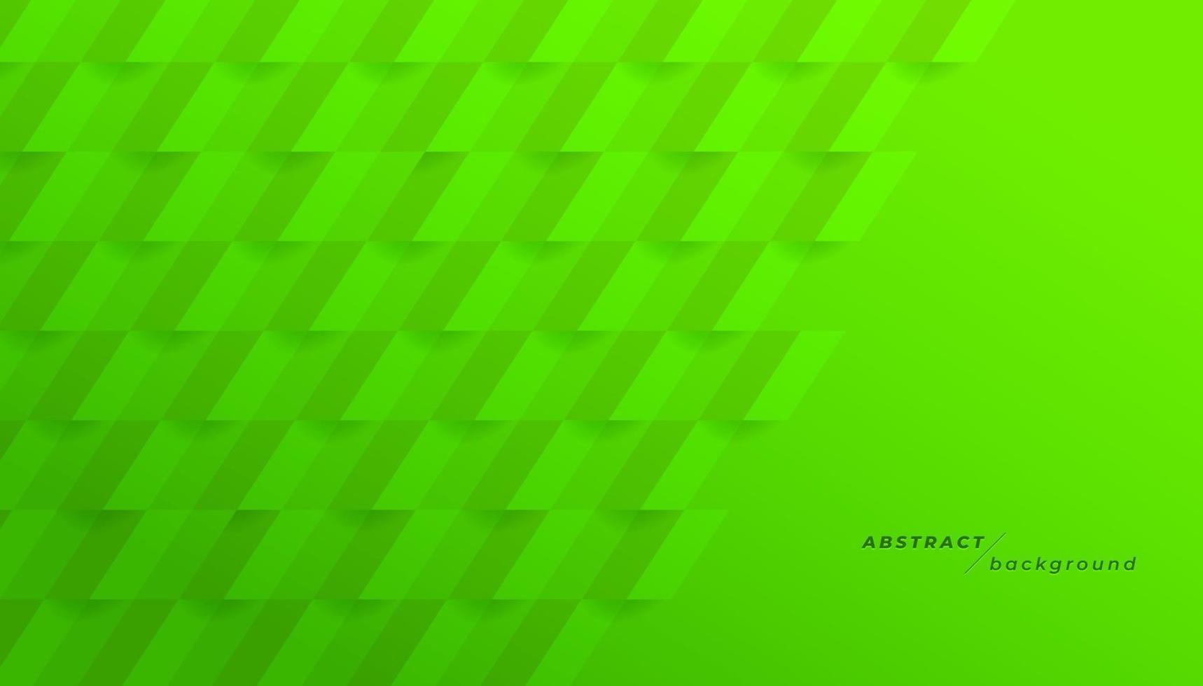 Abstract green geometric background. Modern design background for cover design, poster, banner. vector