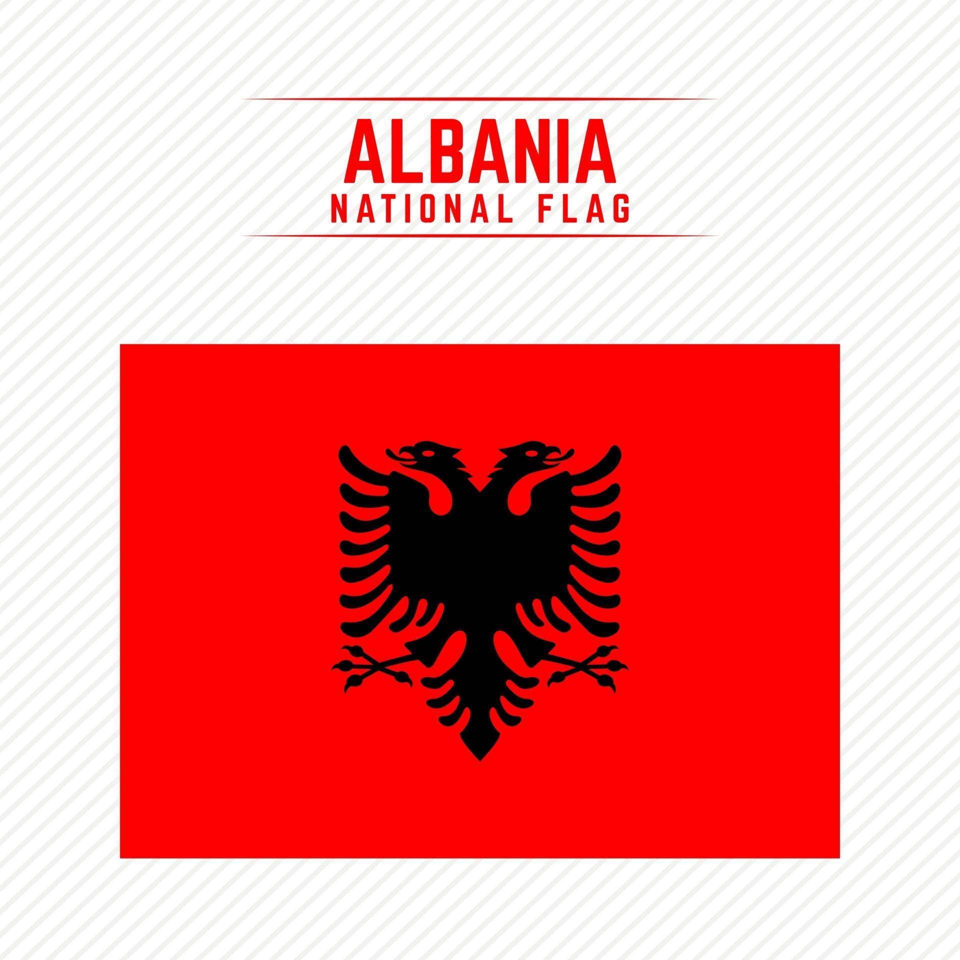 National Flag of Albania 2822513 Vector Art at Vecteezy
