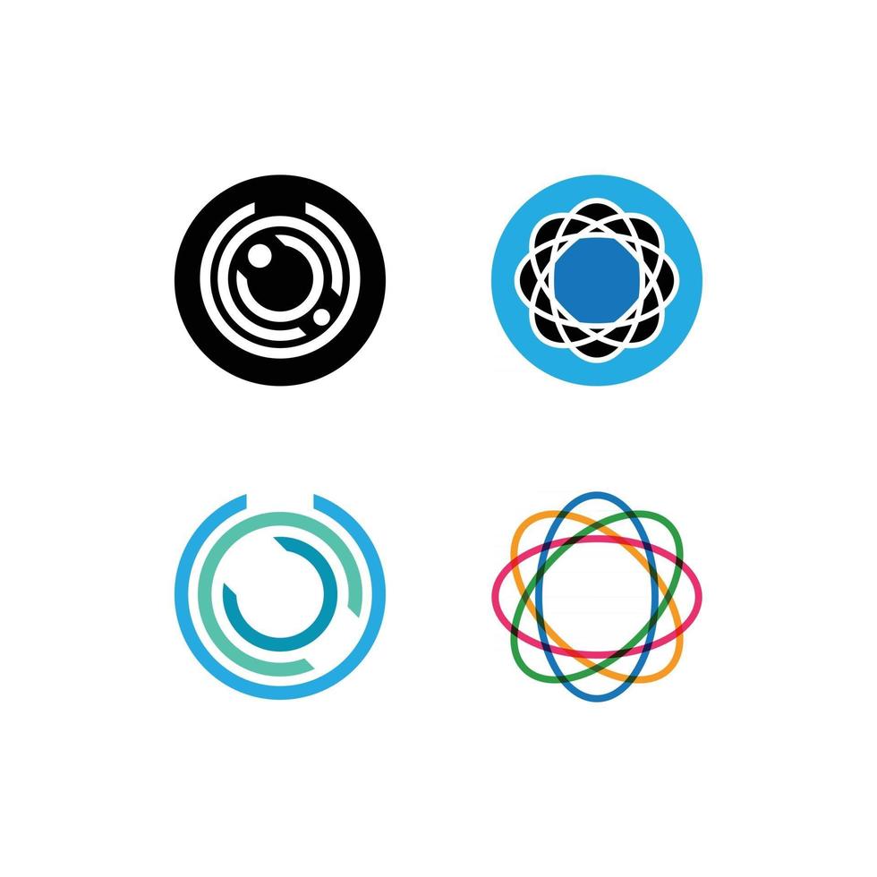 circle logo vector