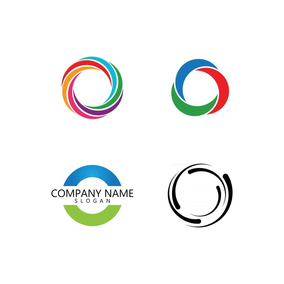 circle logo vector