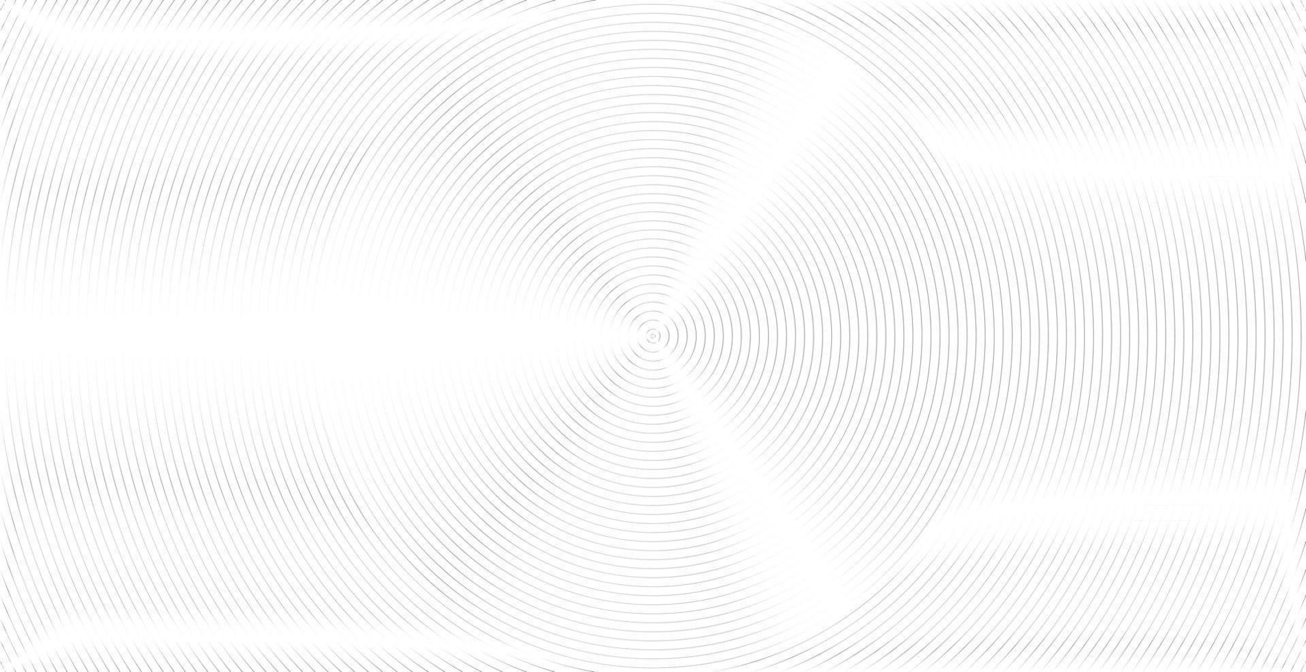 fondo de línea de círculo gráficos de onda de sonido vector