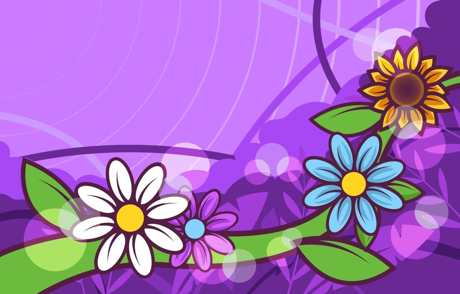 Fresh Blossom Flower vector