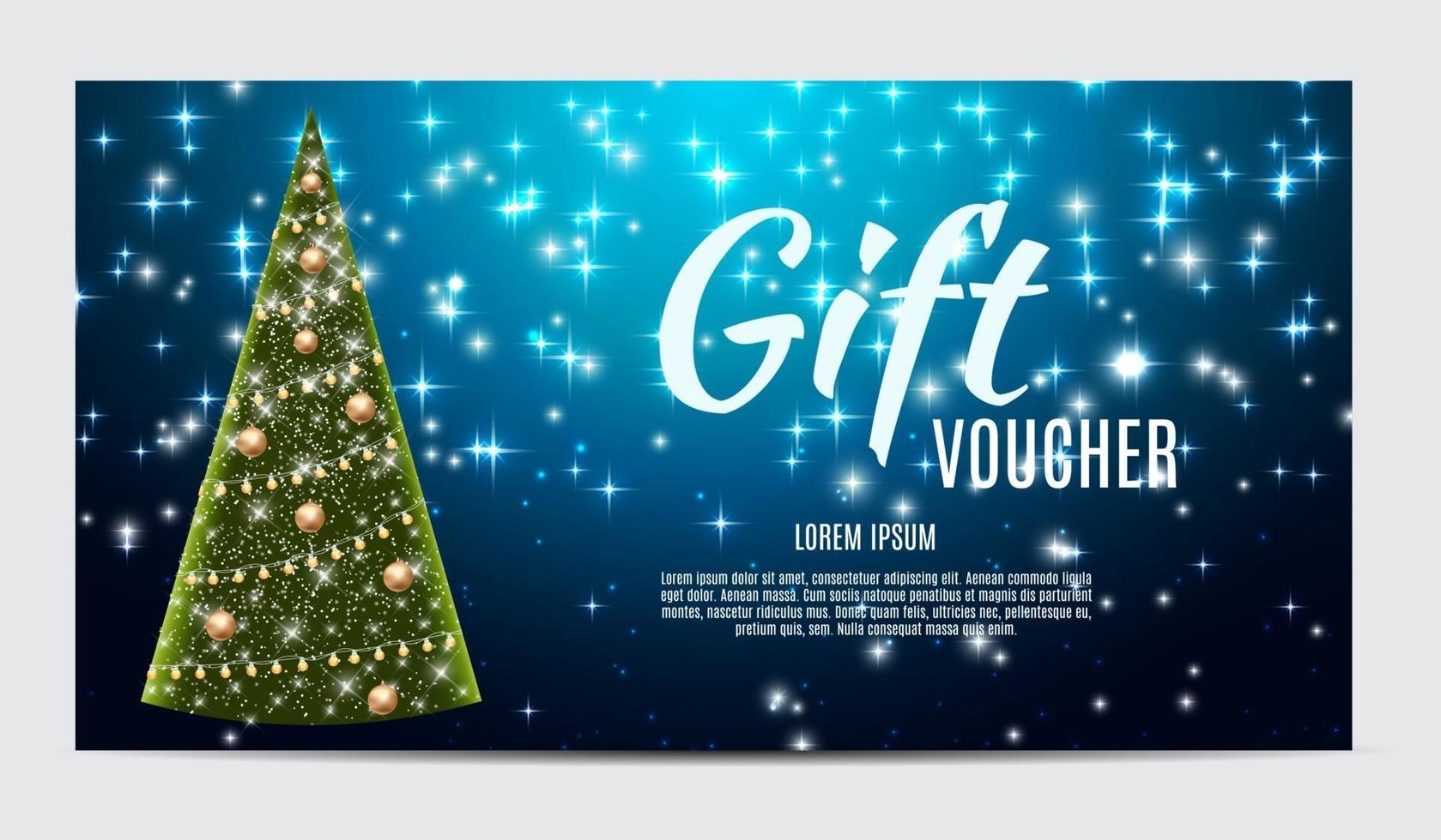 Christmas Sale Banner Background. Business Discount Card. Vector Illustration