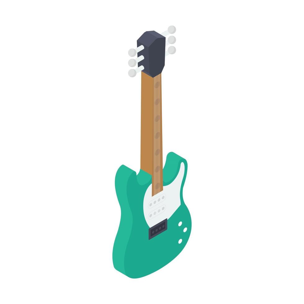 Electric Guitar Elements vector