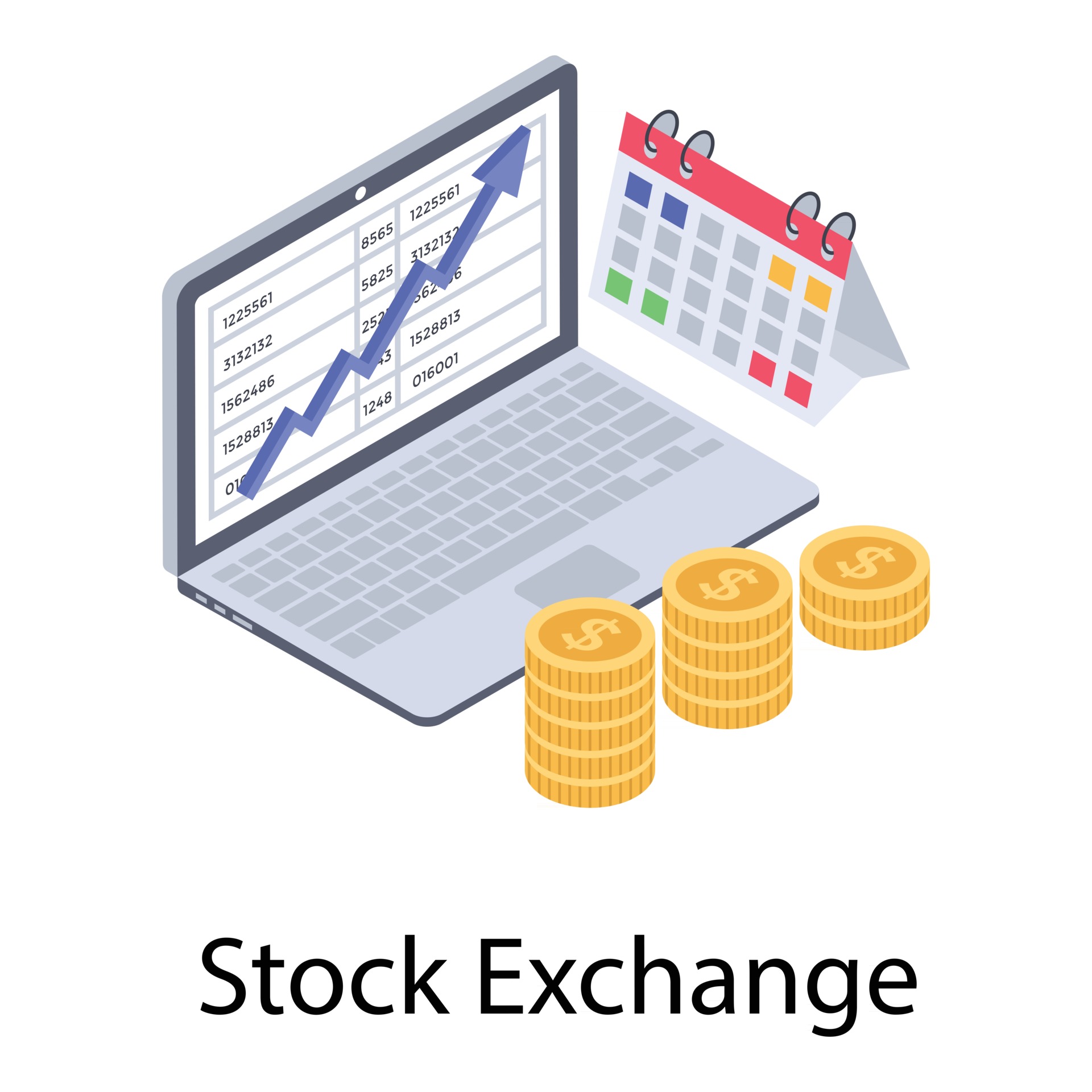 Stock Exchange Concepts 2824581 Vector Art at Vecteezy