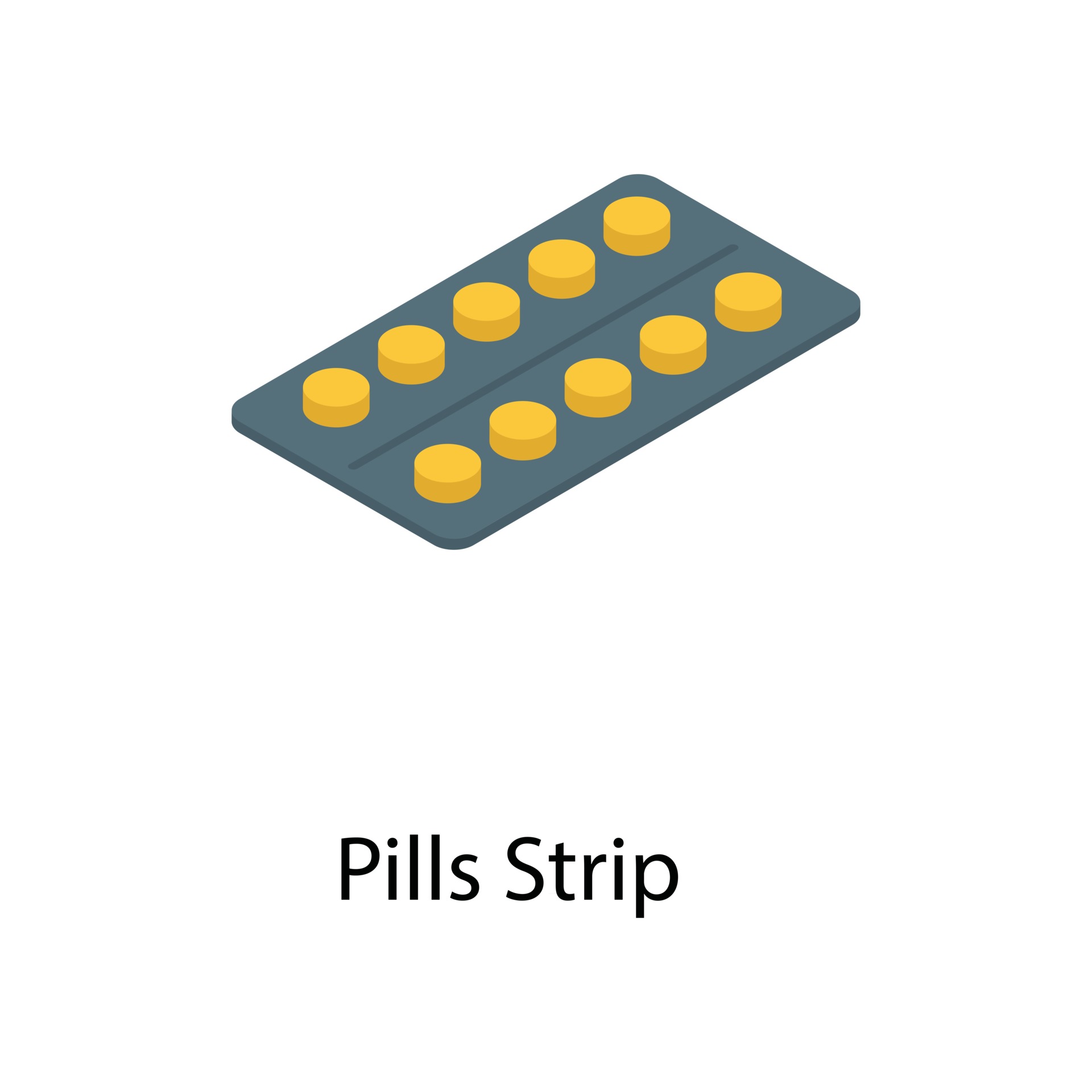 Medicine Strip Concepts 2824592 Vector Art at Vecteezy