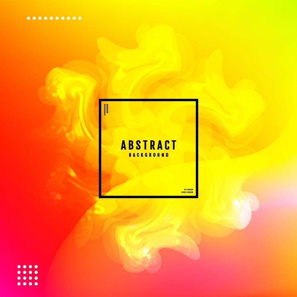 Abstract gradient background with trend colors Vector