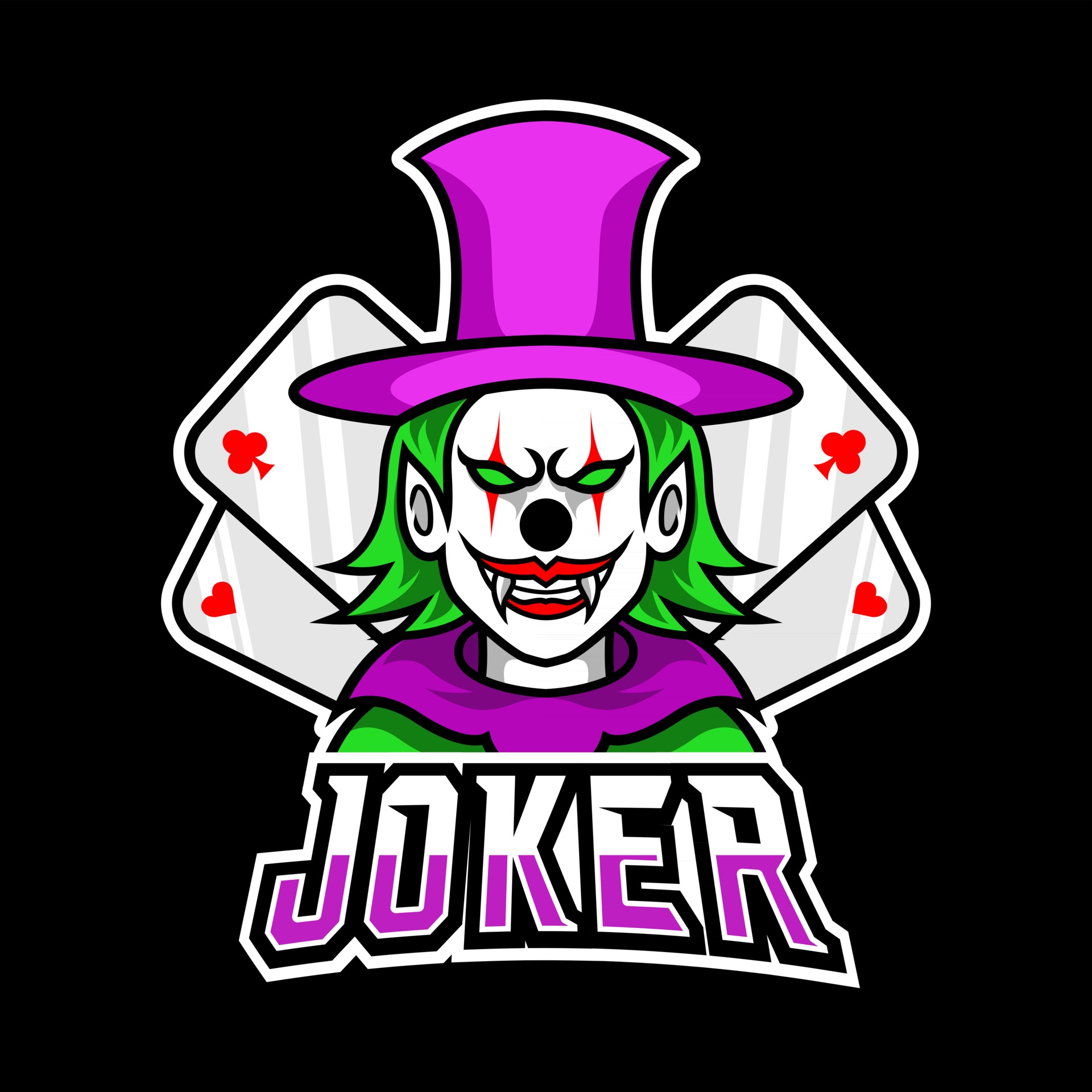 Joker Face Logo