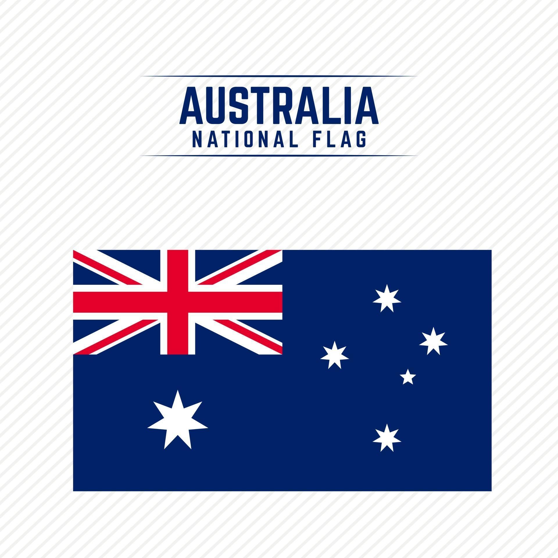 National Flag of Australia 2828060 Vector Art at Vecteezy