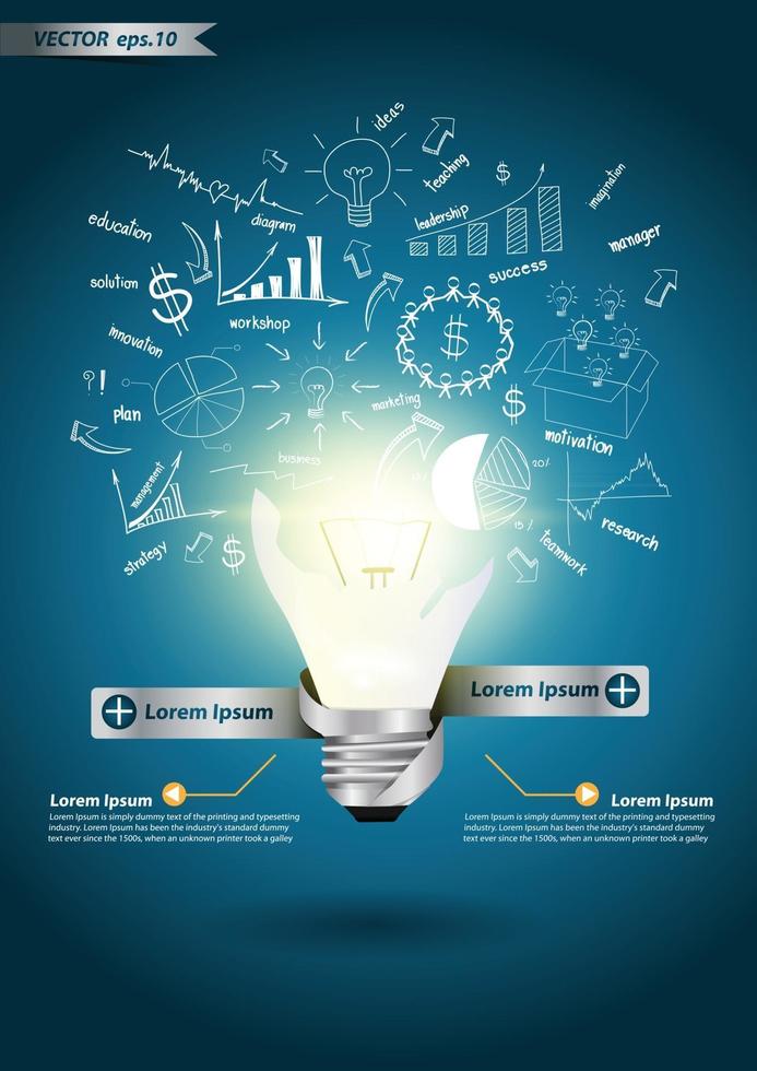Informational Infographic Vector