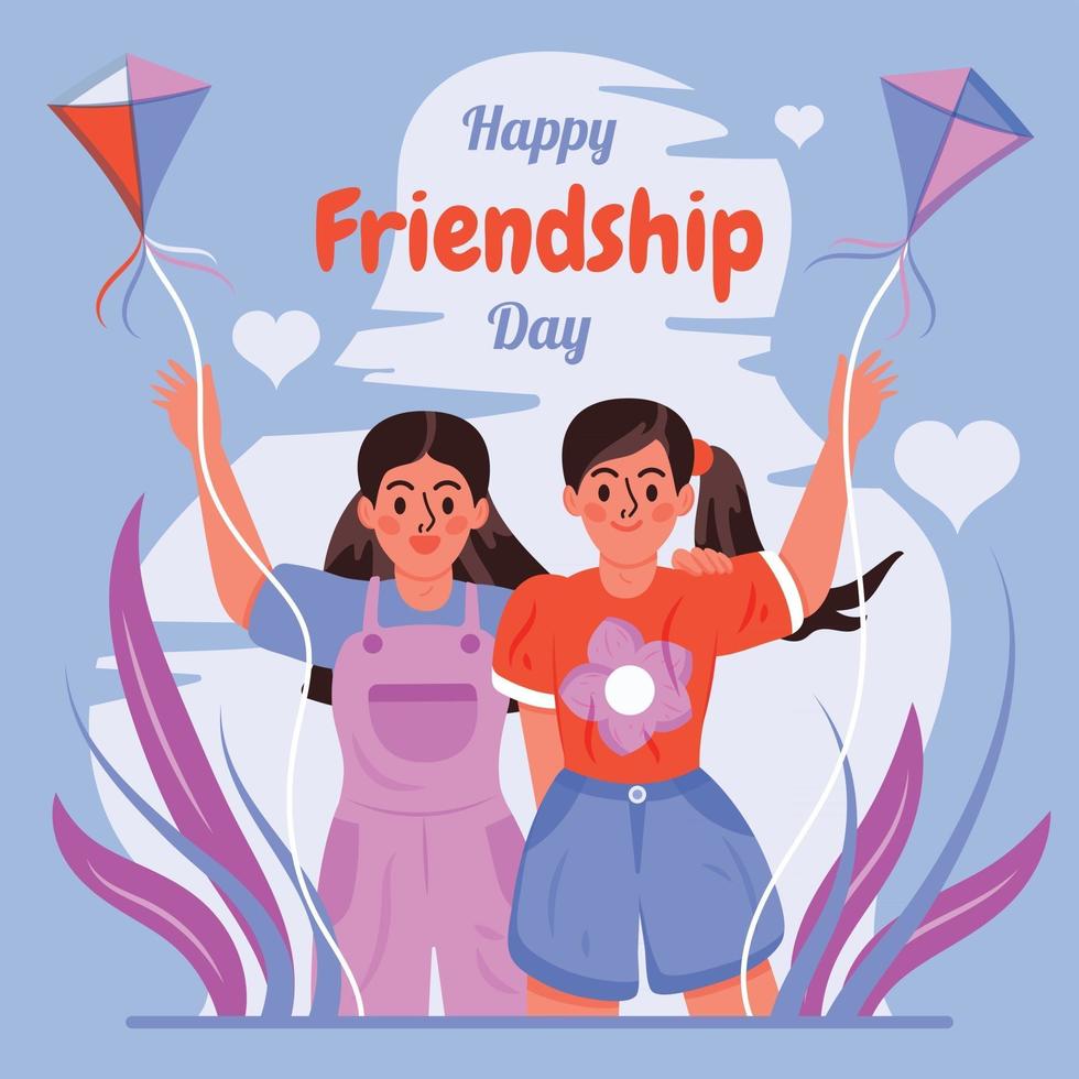 Happy Friendship Day vector