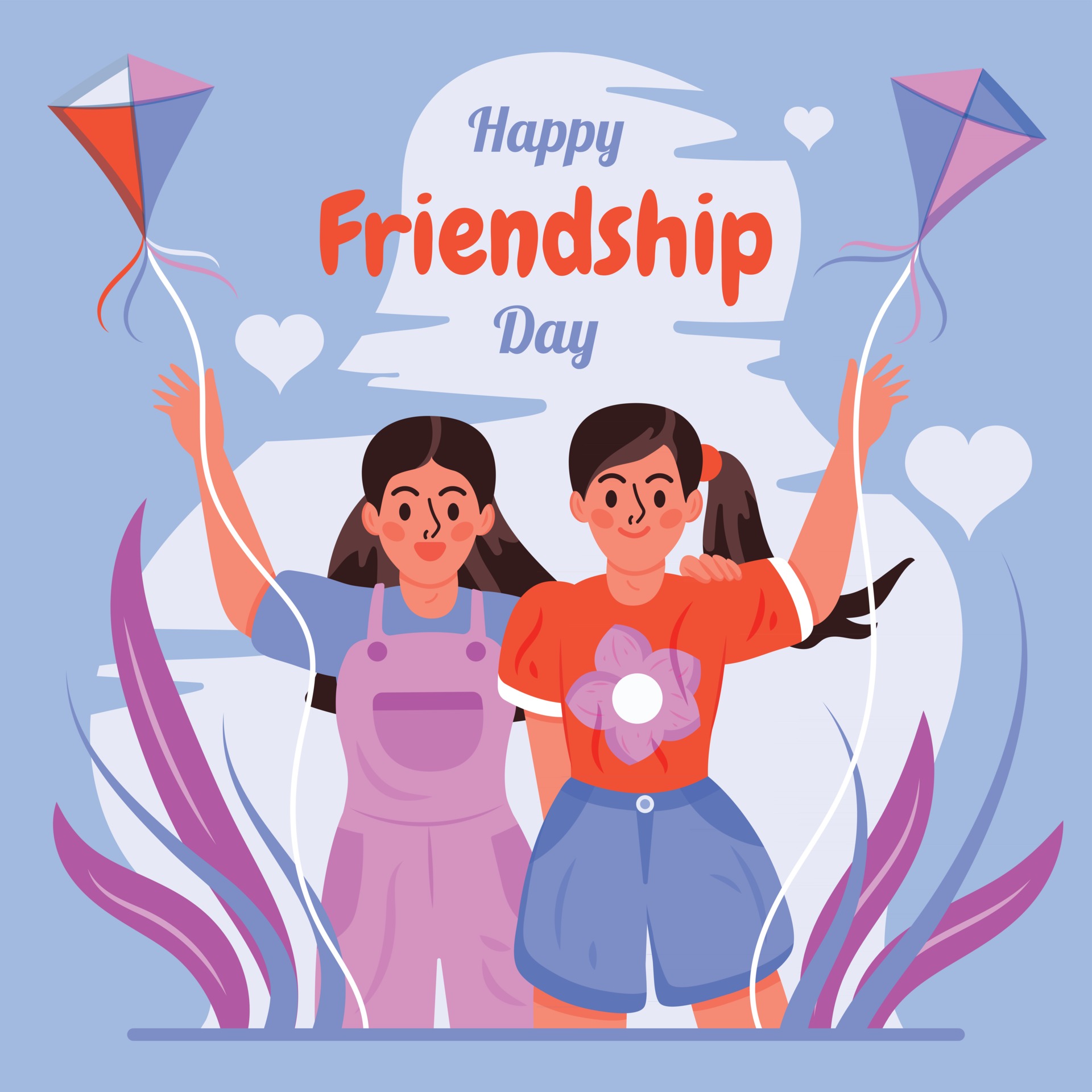 Happy Friendship Day 2831403 Vector Art At Vecteezy Happy Friendship Day 2831403 Vector Art At Vecteezy