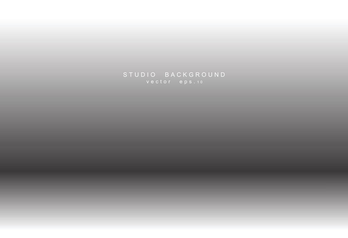 Empty white grey gradient studio room background. backdrop light interior with copyspace for your creative project, Vector illustration EPS 10