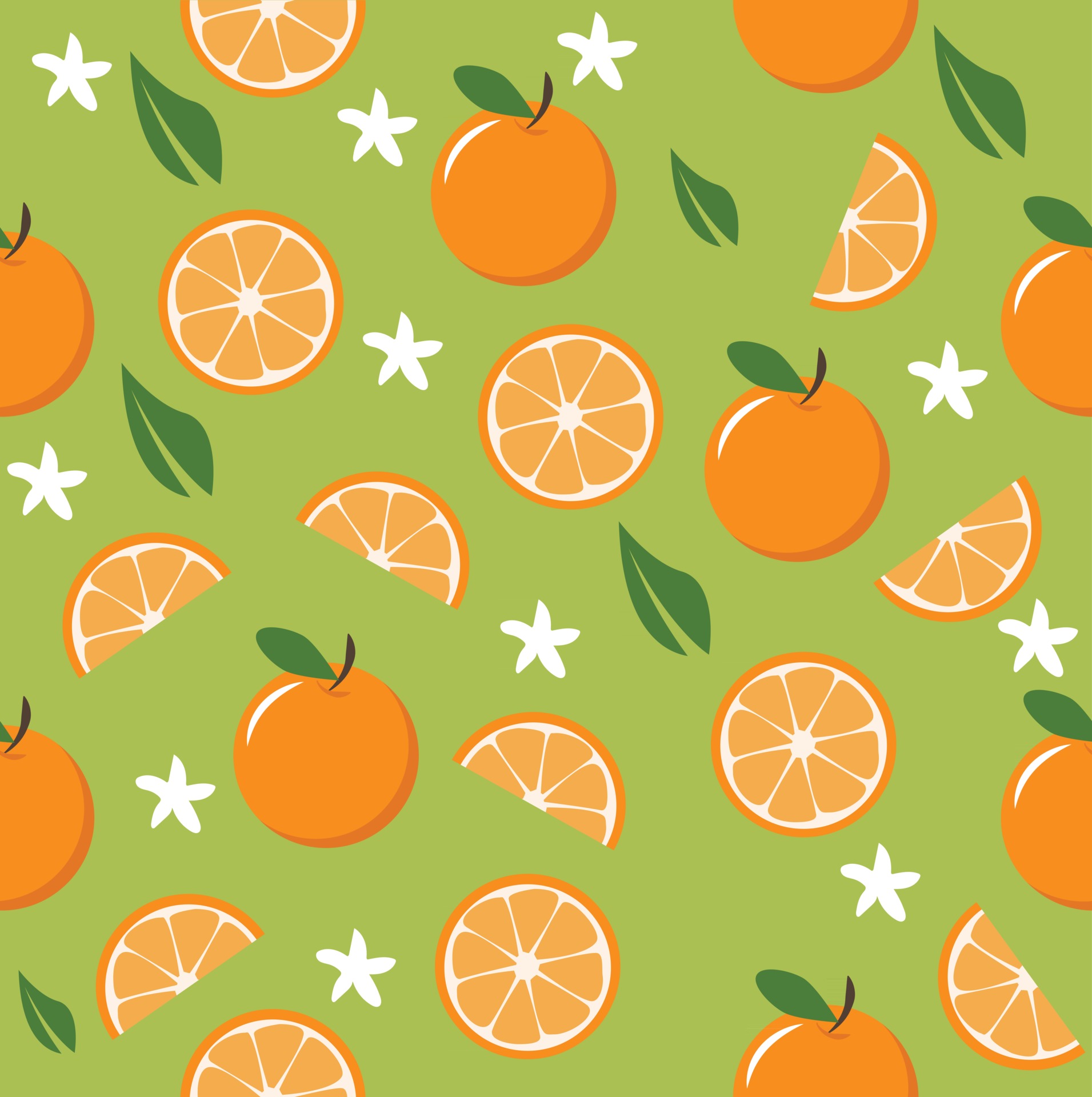 Orange Blossom Wallpaper  WYNIL by NumerArt
