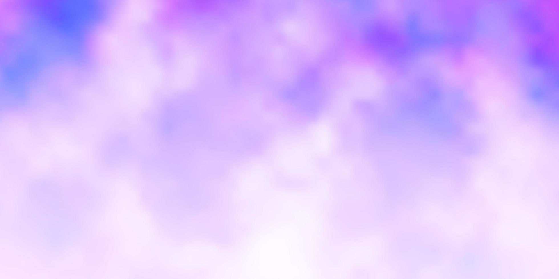 Light Purple vector texture with cloudy sky. Shining illustration with abstract gradient clouds. Pattern for your booklets, leaflets.