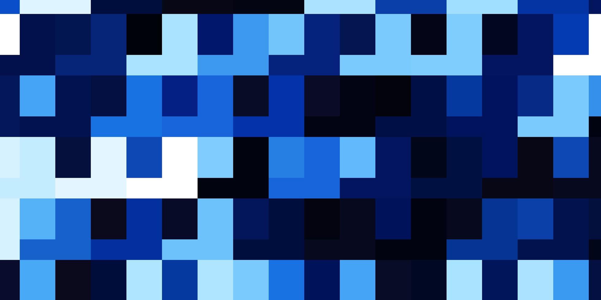 Telón de fondo de vector azul claro con rectángulos. ilustración con un conjunto de rectángulos degradados. patrón para comerciales, anuncios.