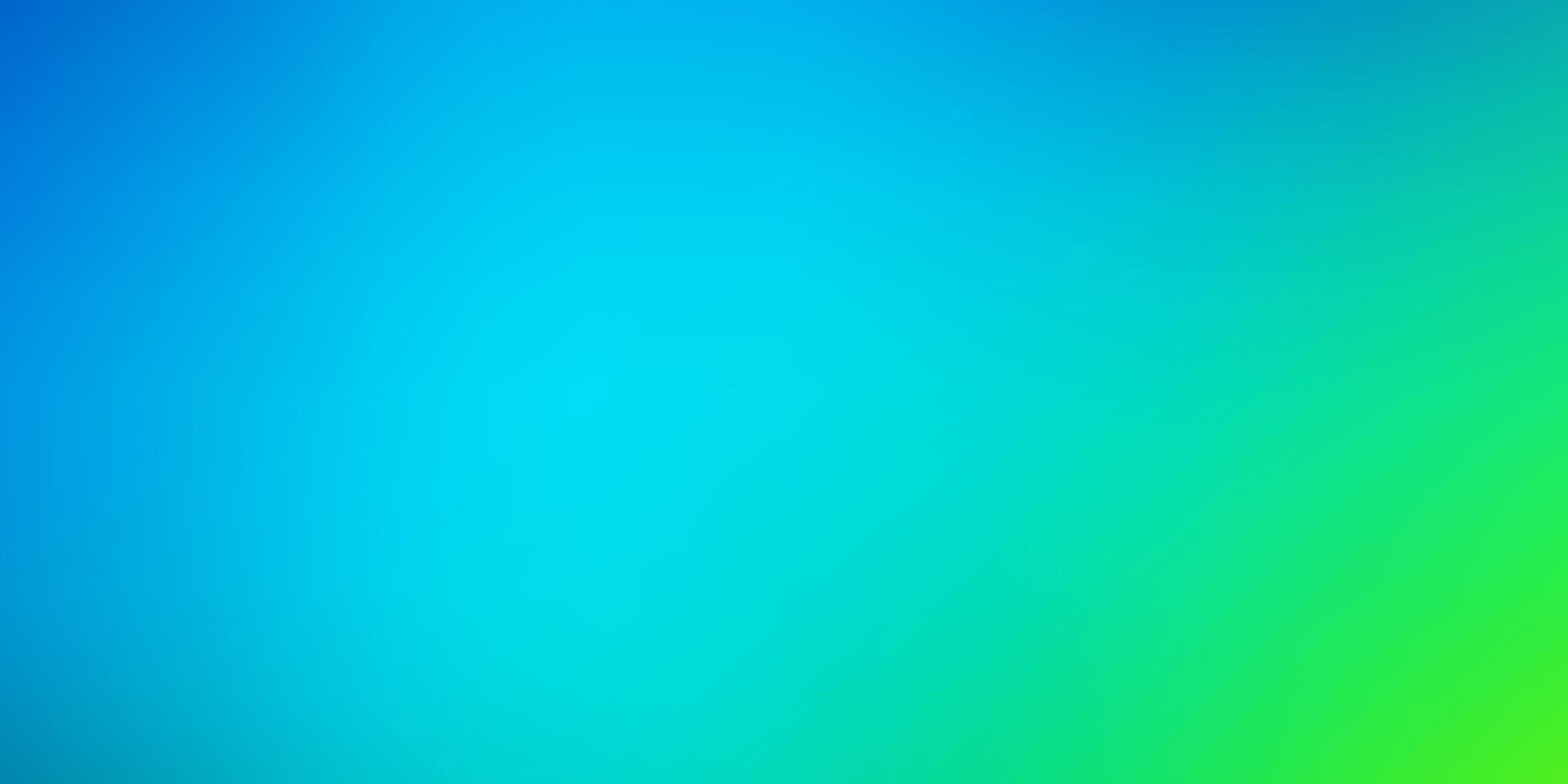 Light Blue, Green vector abstract blurred background. Abstract colorful illustration with gradient. Base for your app design.