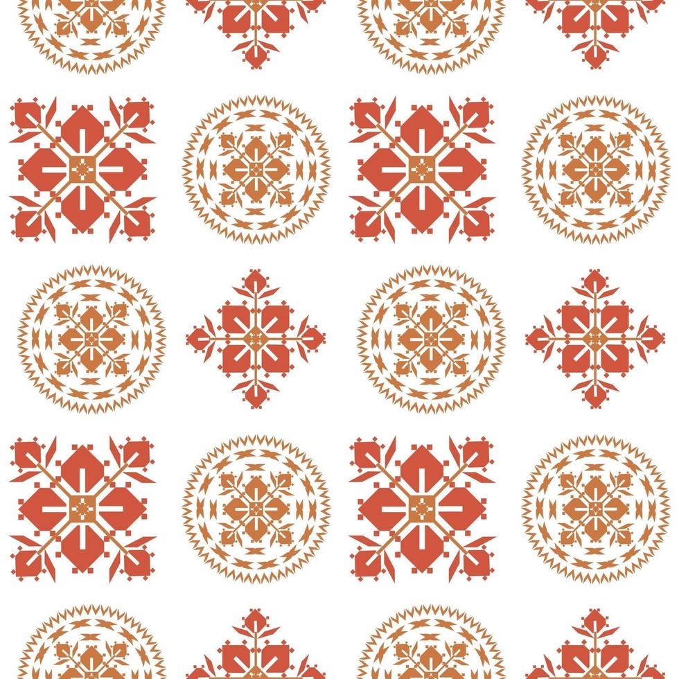 Ethnic folk ornament vector