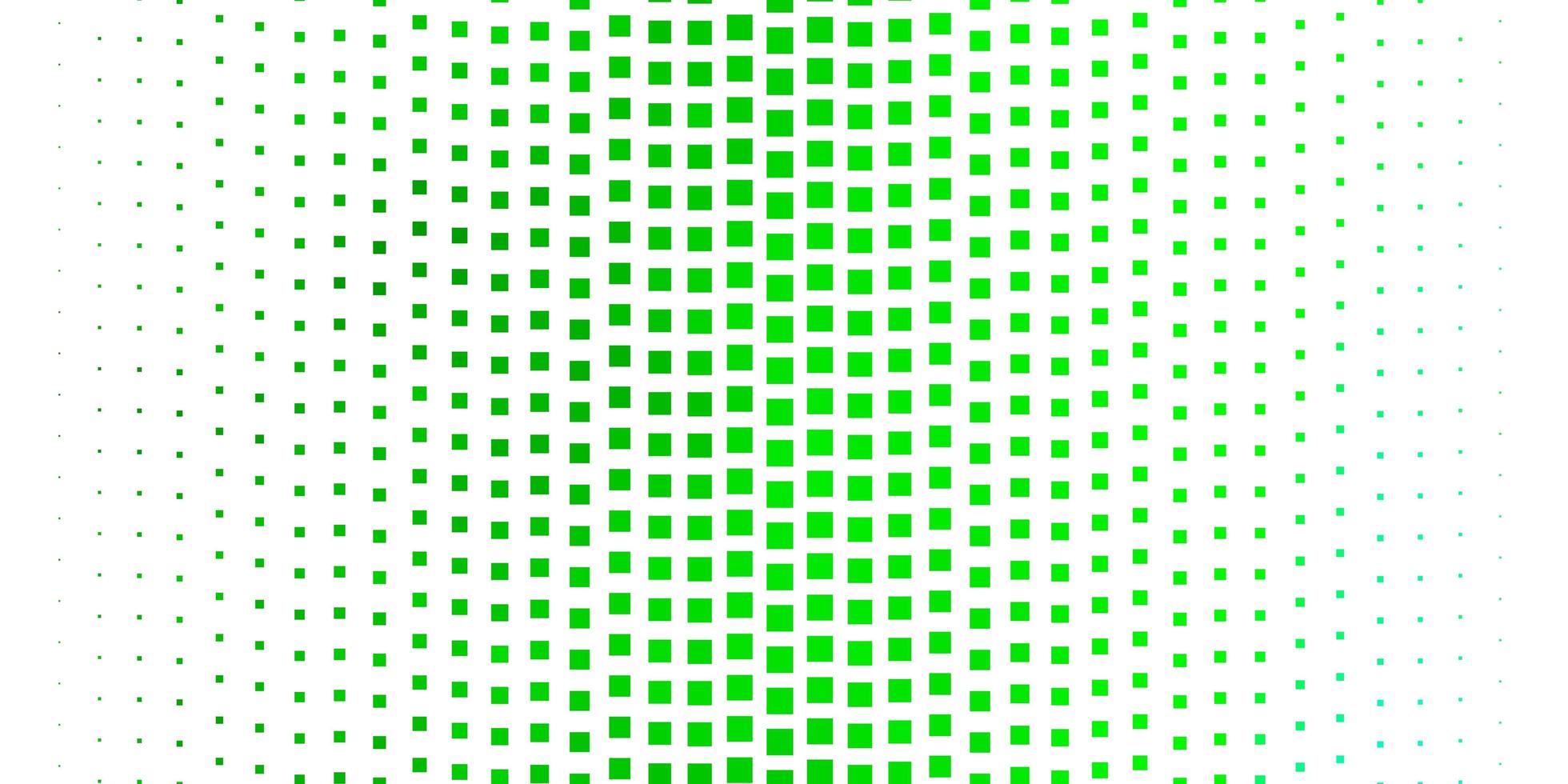 Fondo de vector verde oscuro en estilo poligonal. Ilustración de degradado abstracto con rectángulos de colores. plantilla para teléfonos móviles.