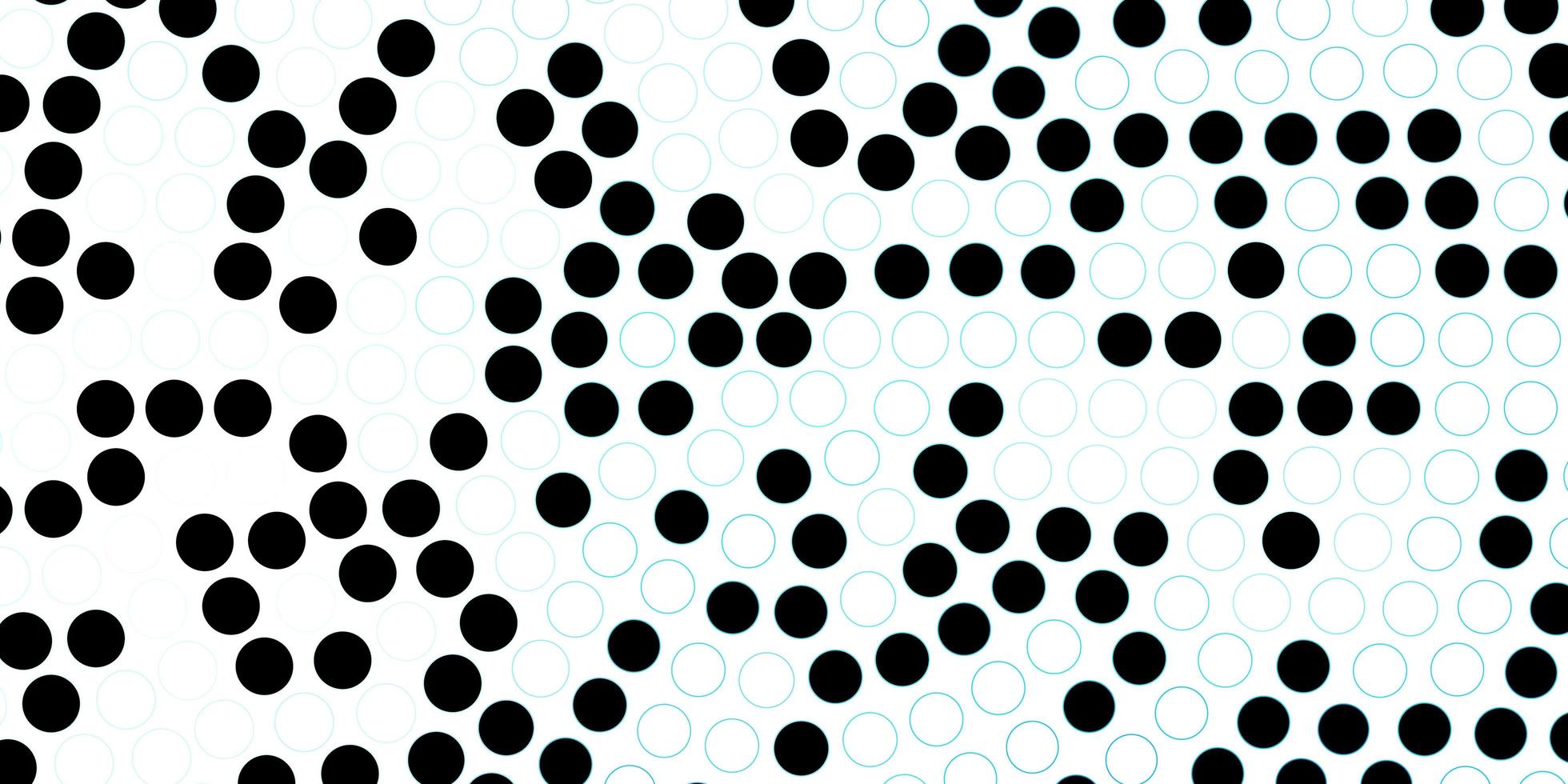 Dark BLUE vector template with circles. Colorful illustration with gradient dots in nature style. New template for a brand book.