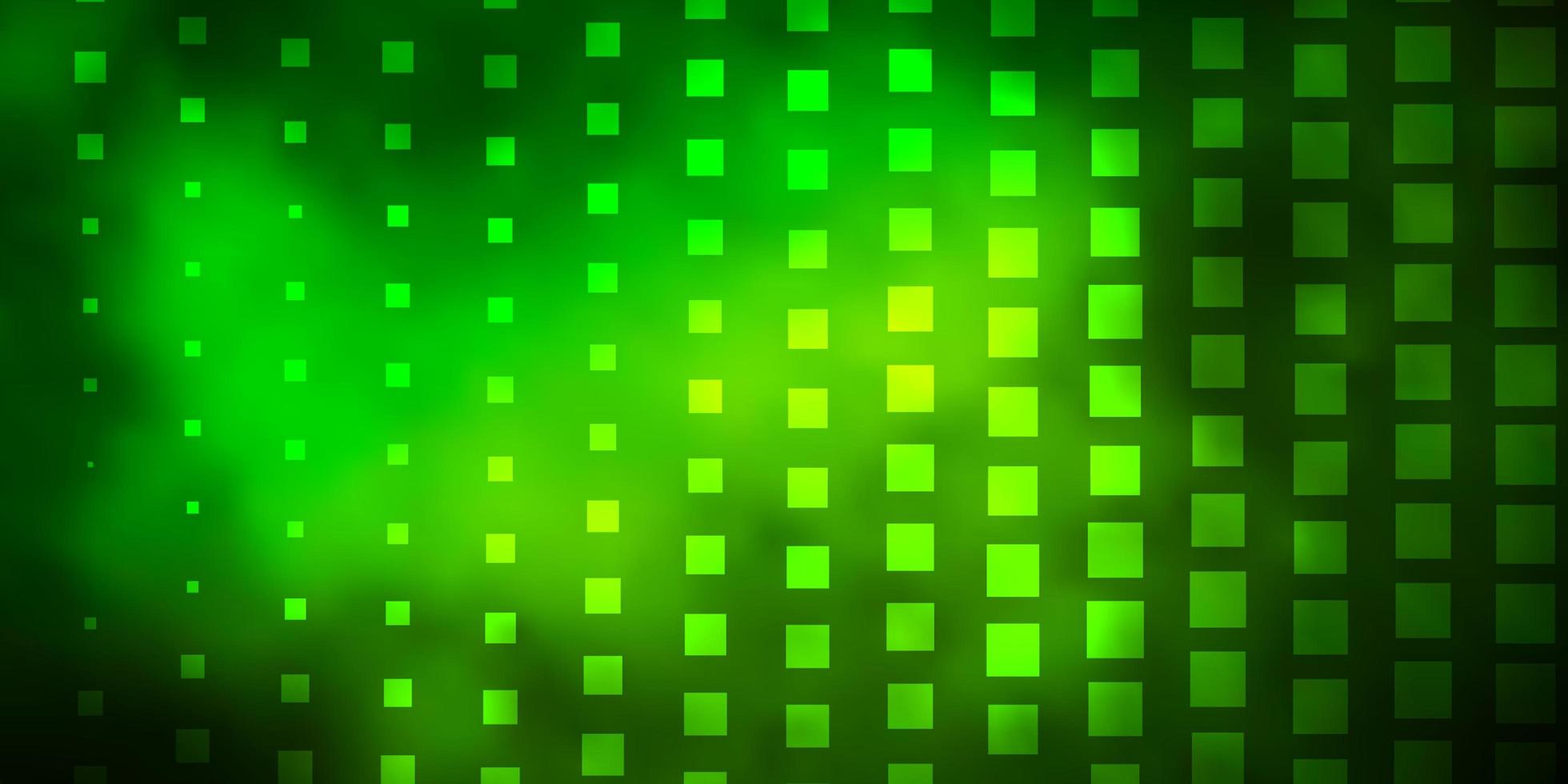 Dark Green vector pattern in square style. Abstract gradient illustration with colorful rectangles. Pattern for commercials, ads.