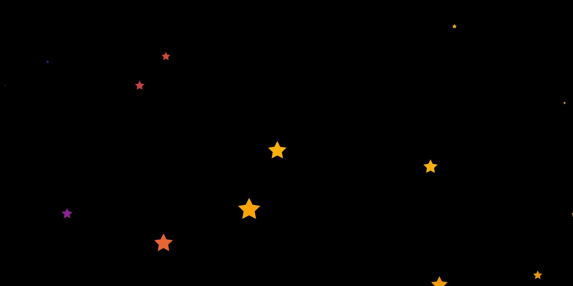 Dark Blue, Red vector template with neon stars. Colorful illustration in abstract style with gradient stars. Pattern for new year ad, booklets.
