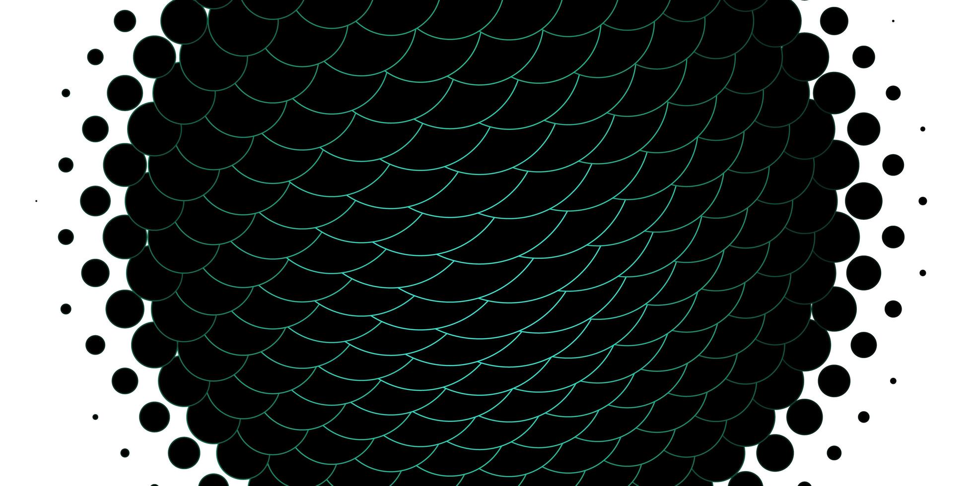 Light Green vector backdrop with dots. Modern abstract illustration with colorful circle shapes. Pattern for wallpapers, curtains.