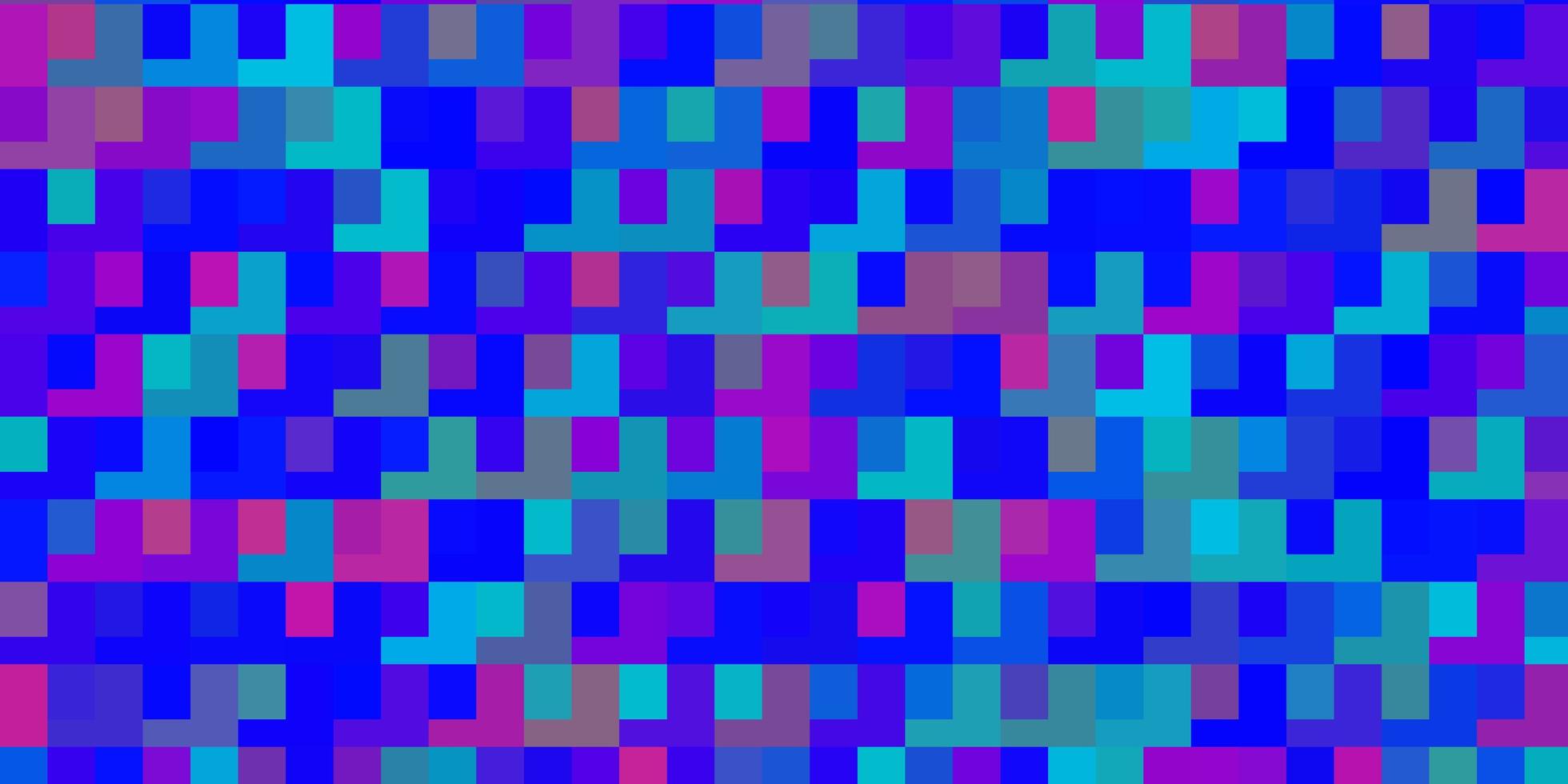 Fondo de vector azul claro, rojo en estilo poligonal. Ilustración de degradado abstracto con rectángulos de colores. plantilla para teléfonos móviles.