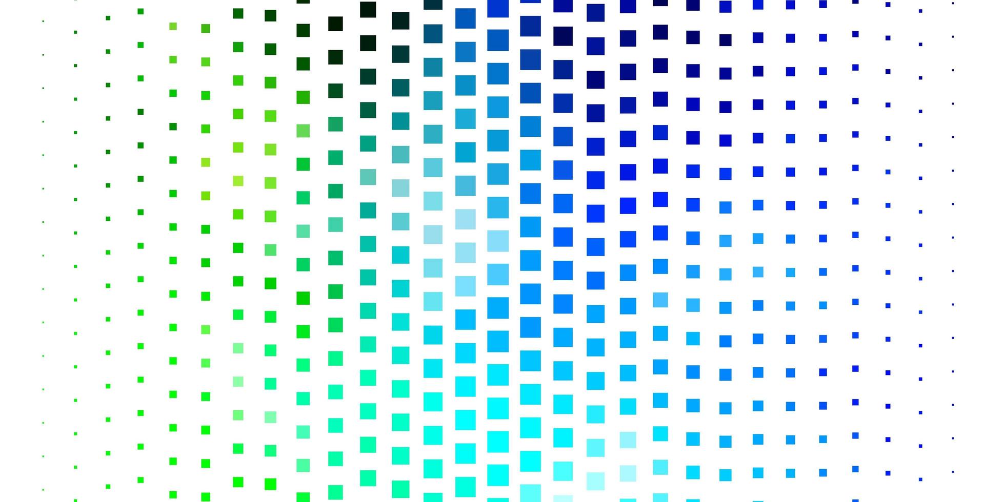 Light Blue, Green vector backdrop with rectangles. Abstract gradient illustration with colorful rectangles. Template for cellphones.