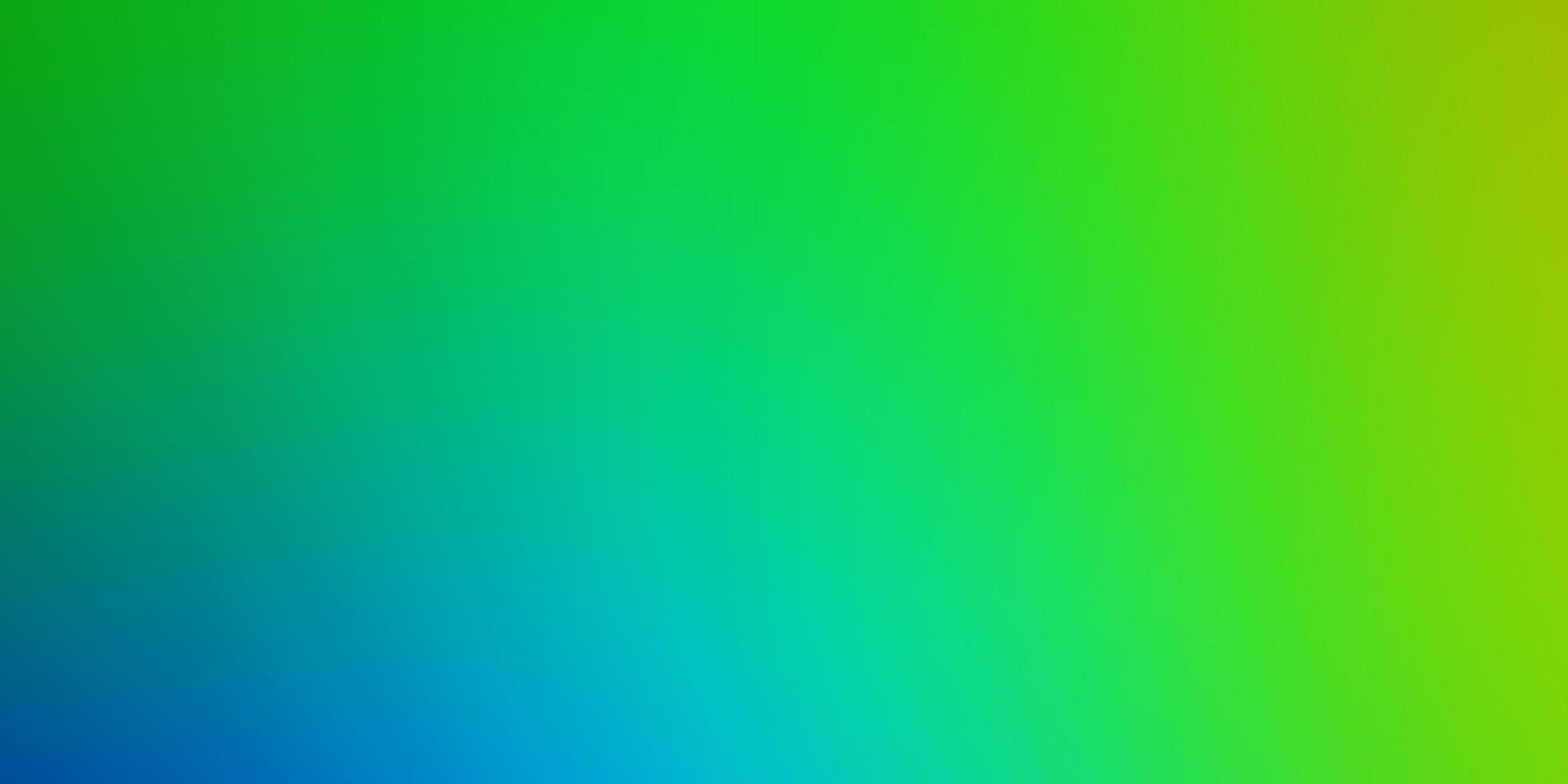 Light Blue, Green vector smart blurred template. Gradient abstract illustration with blurred colors. New side for your design.