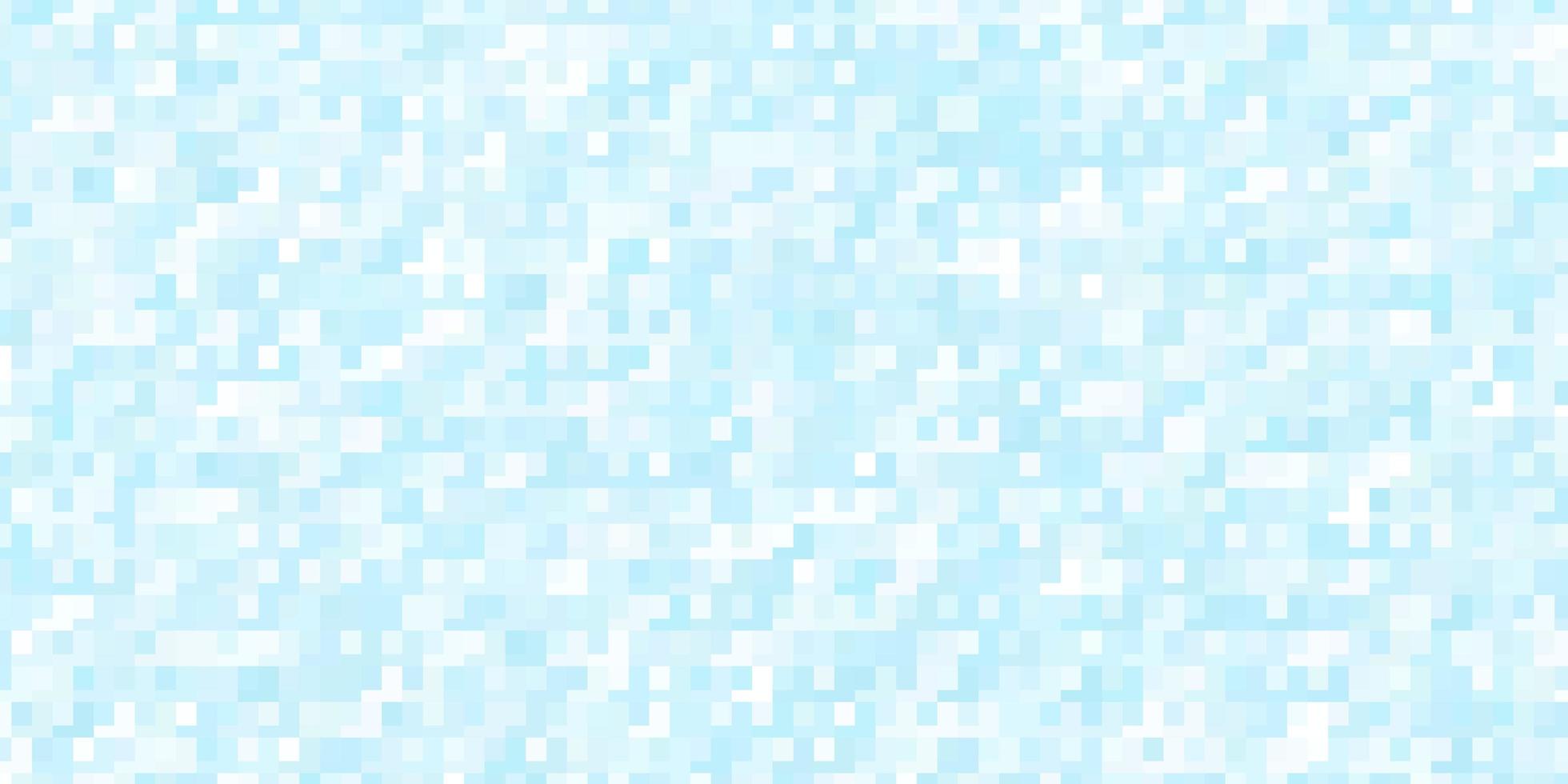 Light BLUE vector pattern in square style. Abstract gradient illustration with colorful rectangles. Template for cellphones.