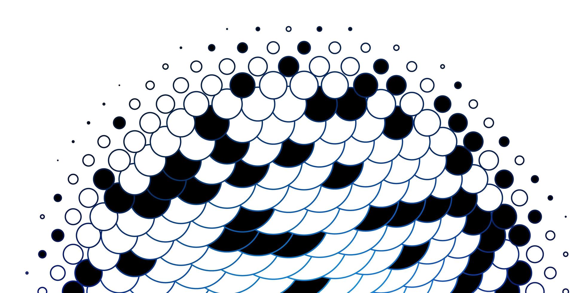 Dark BLUE vector texture with circles. Colorful illustration with gradient dots in nature style. Pattern for websites, landing pages.