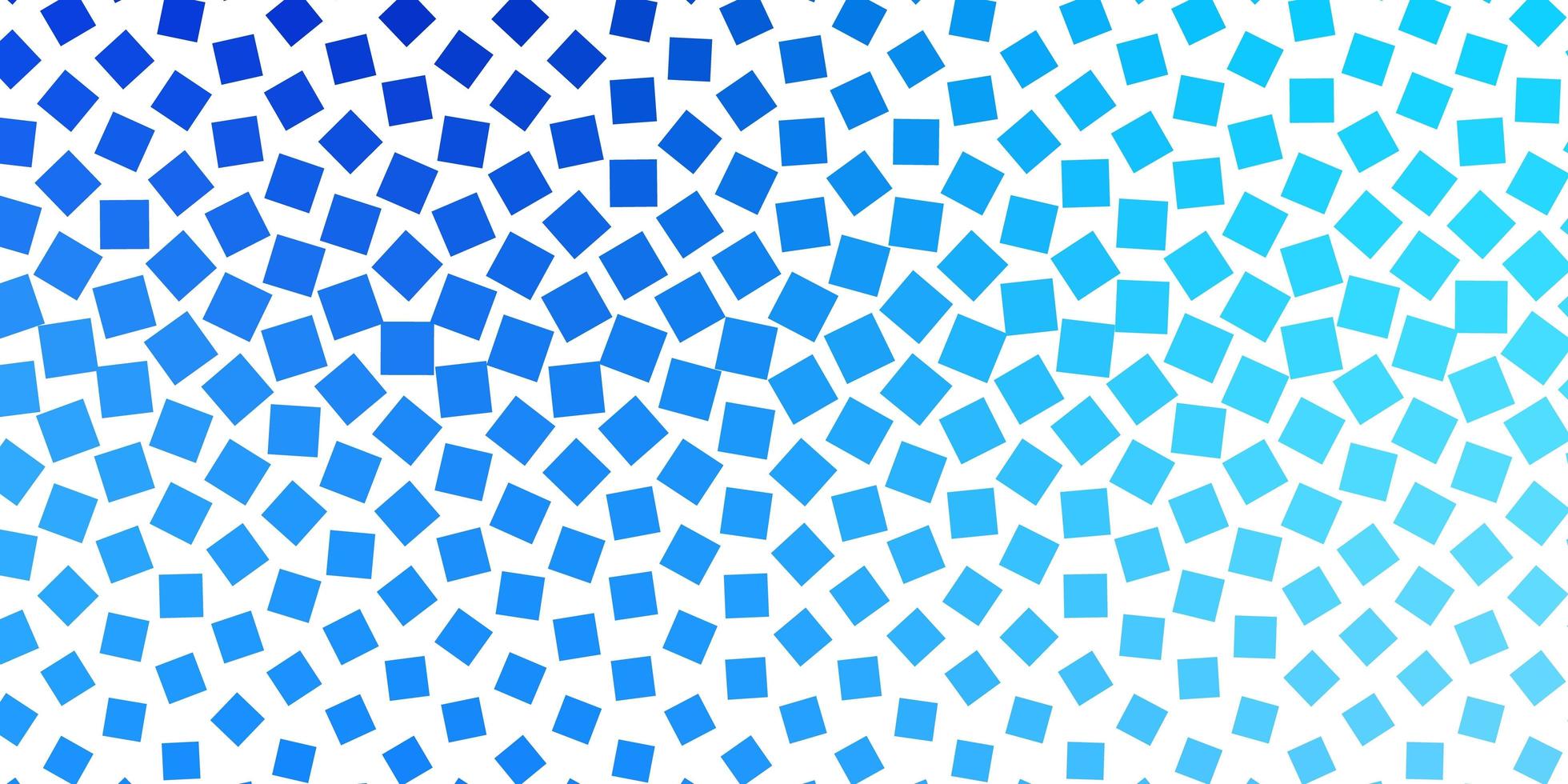 Light BLUE vector pattern in square style. Abstract gradient illustration with colorful rectangles. Best design for your ad, poster, banner.