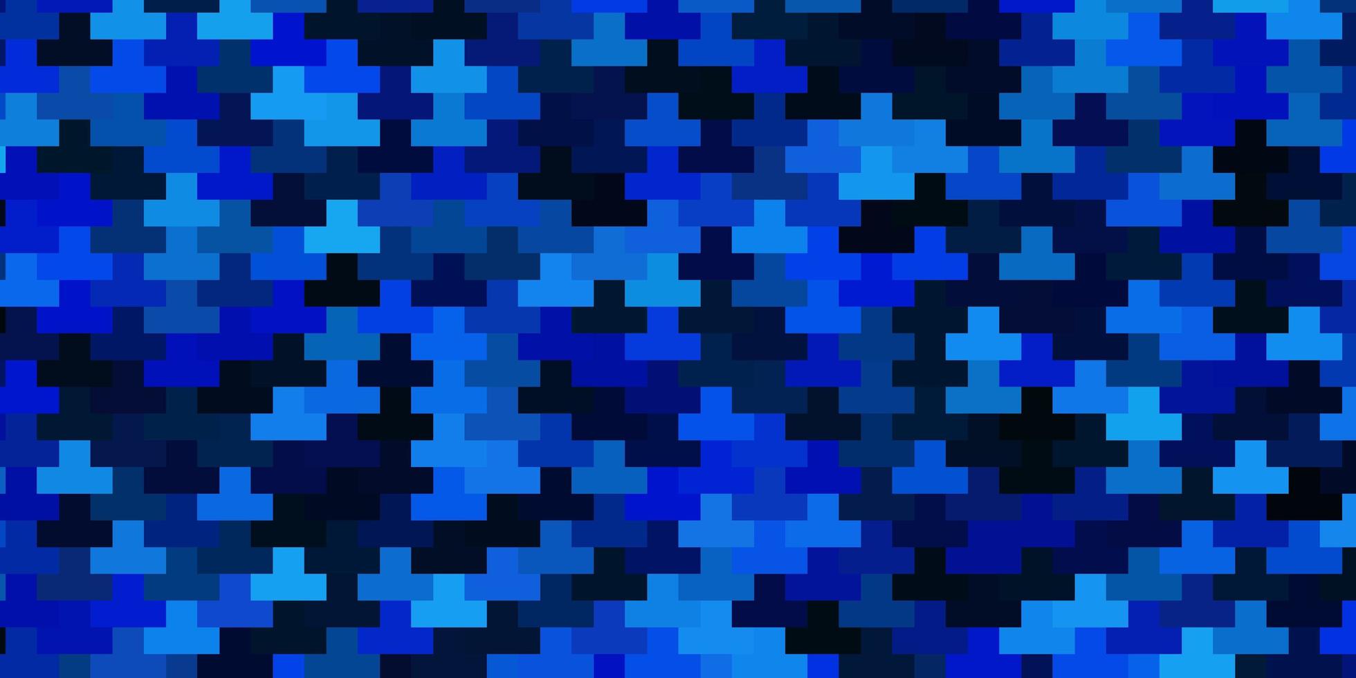 textura de vector azul claro en estilo rectangular. Ilustración de degradado abstracto con rectángulos de colores. plantilla moderna para su página de destino.