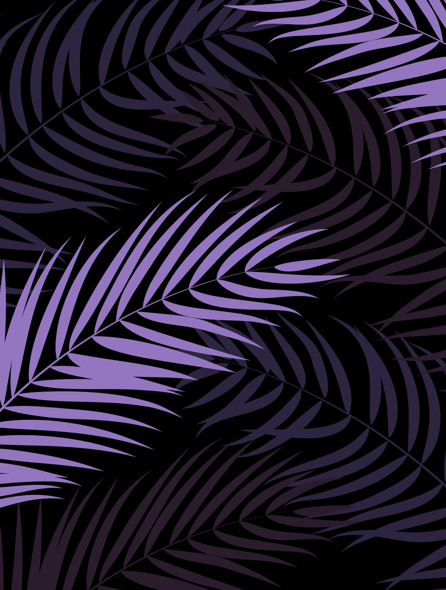 palm tree background purple