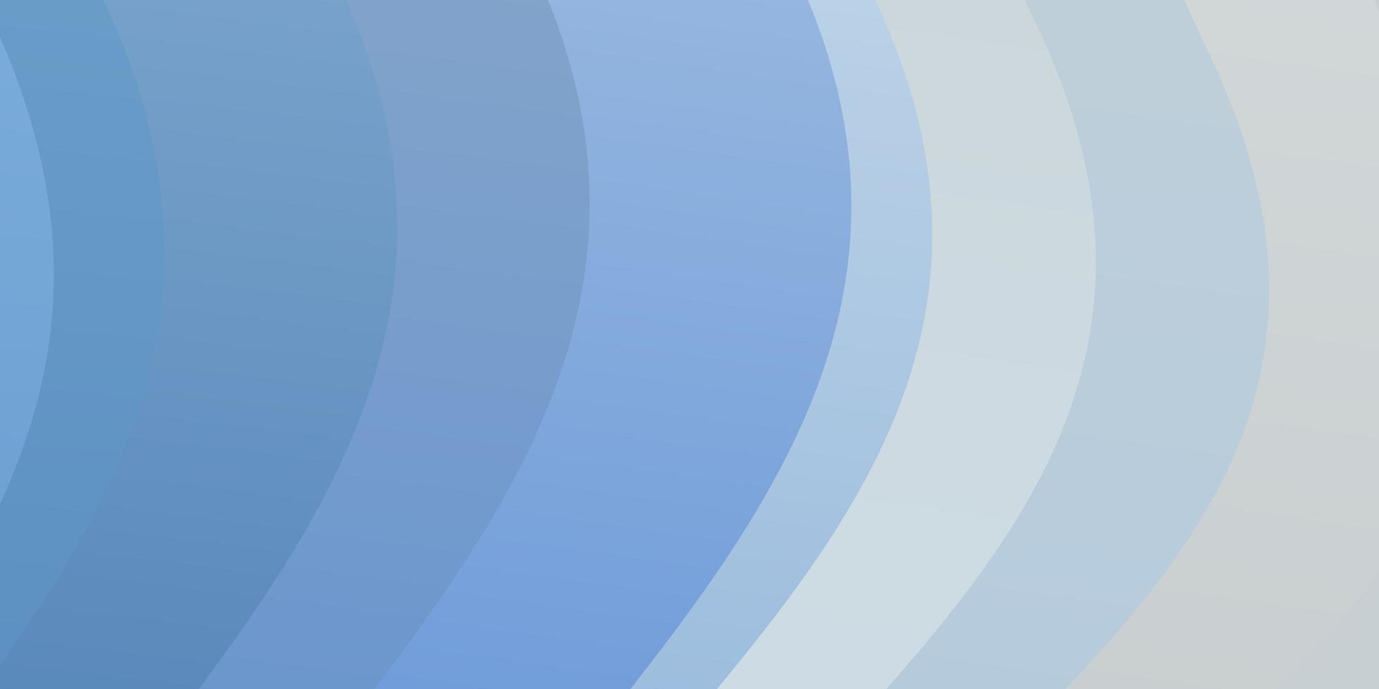 Light BLUE vector backdrop with curves. Abstract illustration with gradient bows. Pattern for ads, commercials.