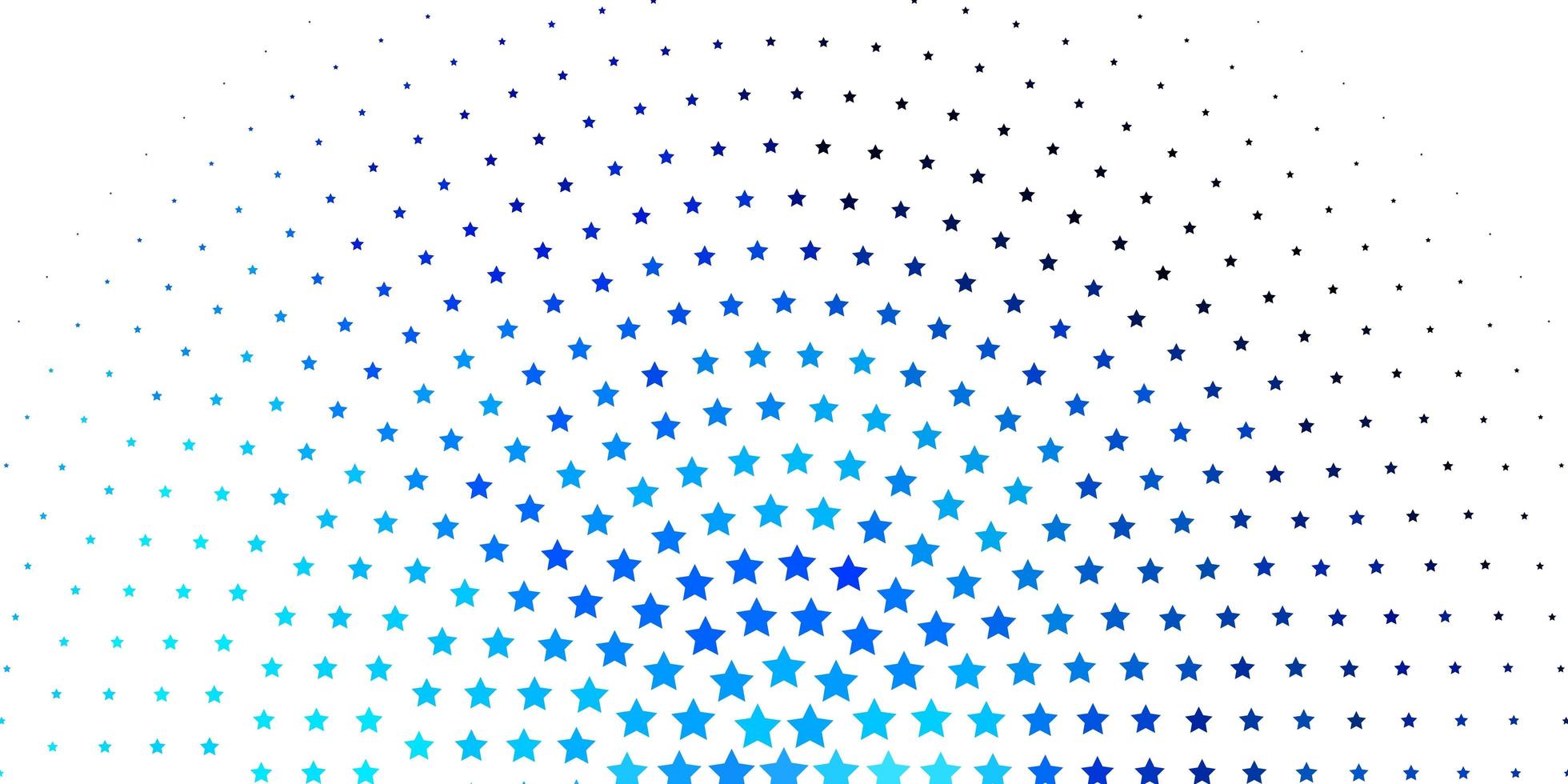 Light Pink, Blue vector background with small and big stars. Shining colorful illustration with small and big stars. Pattern for websites, landing pages.