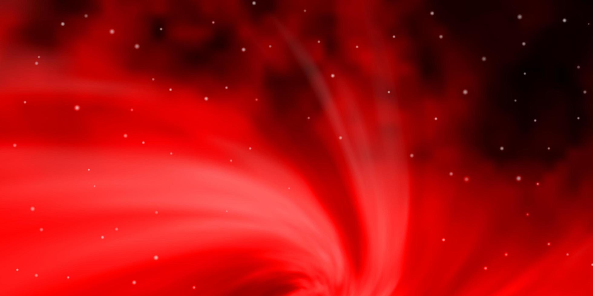 textura de vector rojo oscuro con hermosas estrellas. Ilustración abstracta geométrica moderna con estrellas. tema para teléfonos celulares.