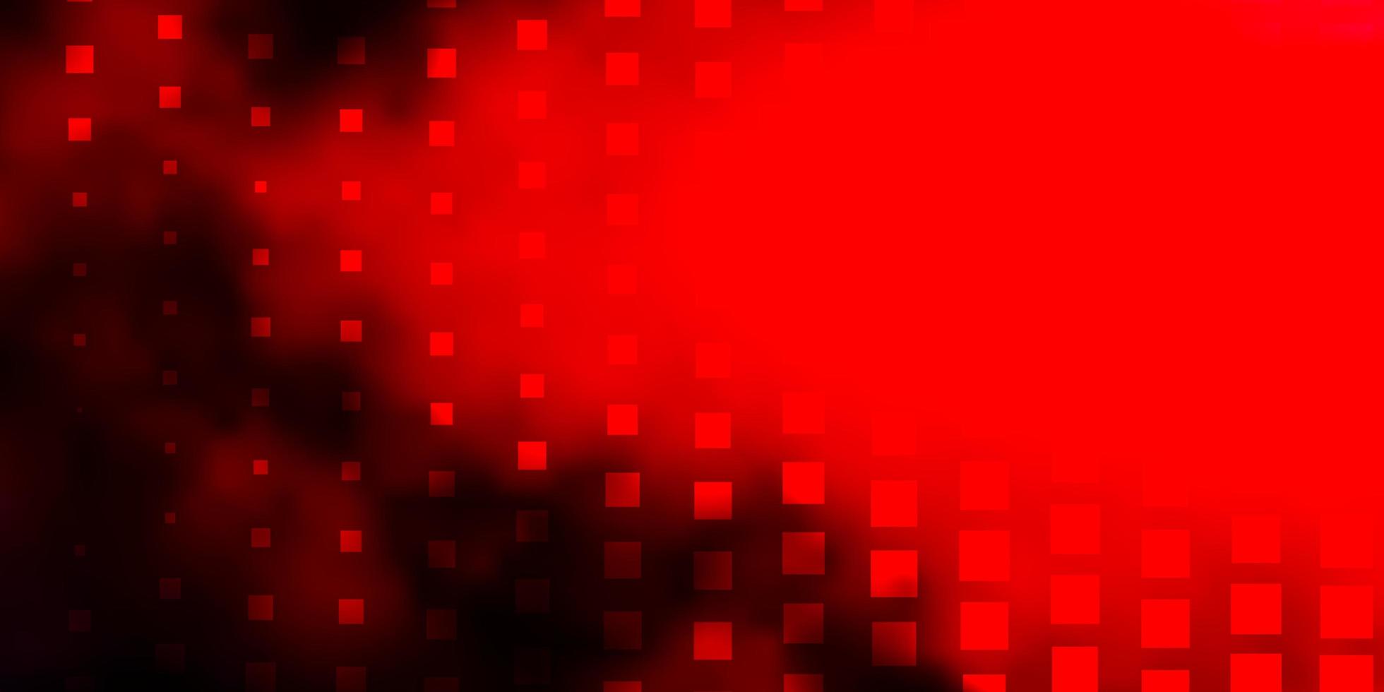 Dark Red vector texture in rectangular style. Abstract gradient illustration with rectangles. Template for cellphones.