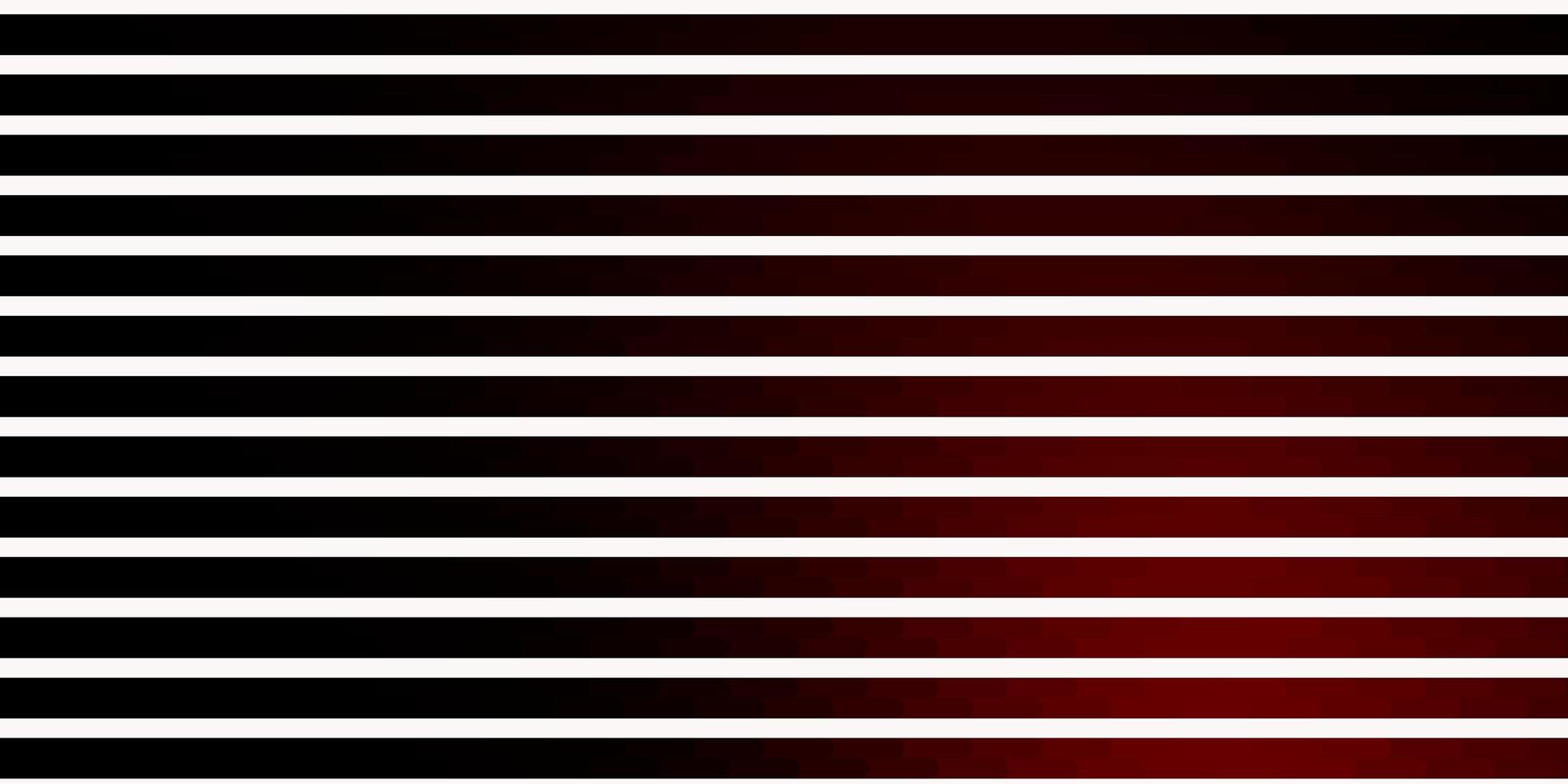 Dark Red vector background with lines. Gradient illustration with straight lines in abstract style. Smart design for your promotions.