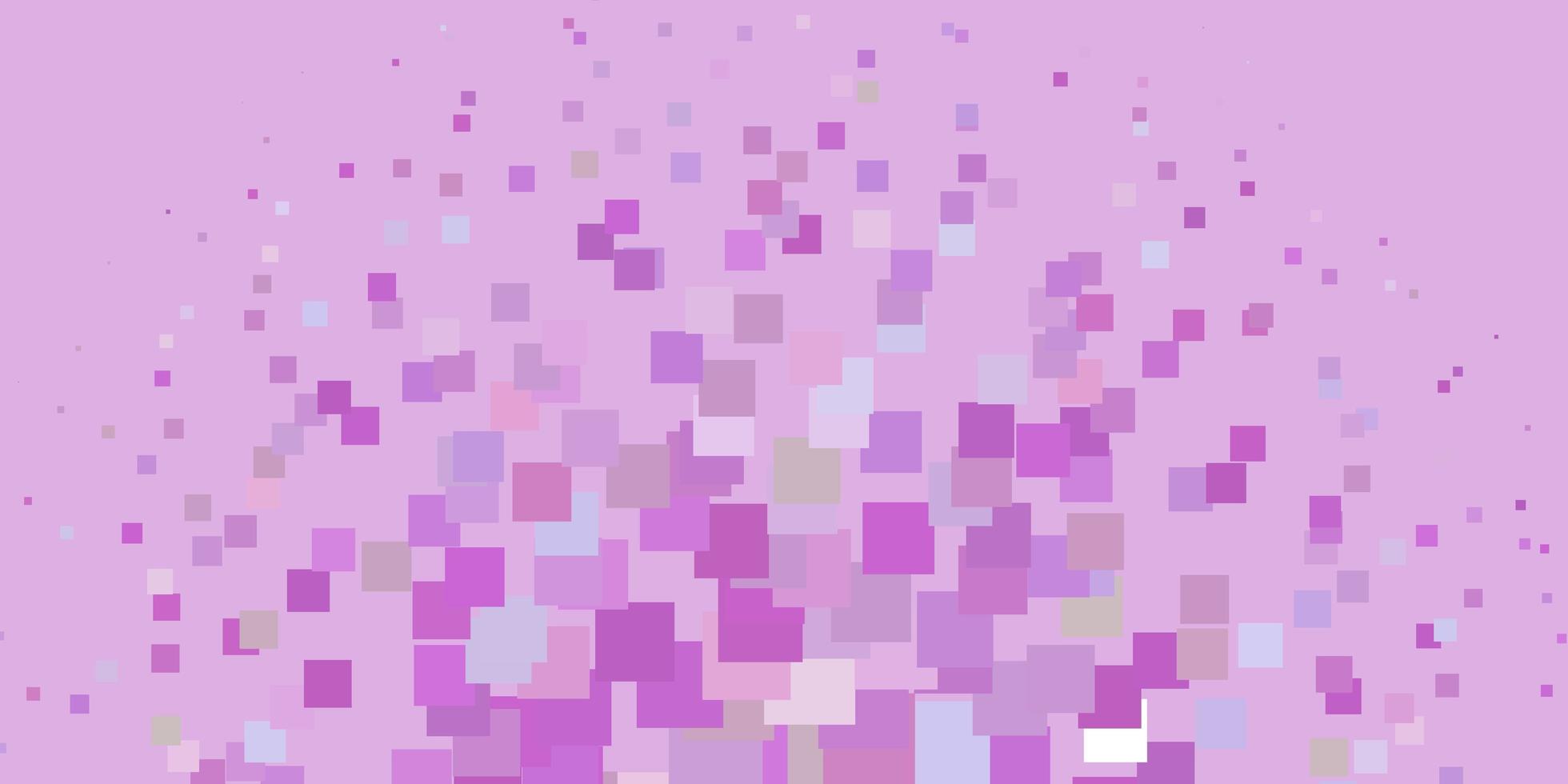 Light Purple, Pink vector background with rectangles. Abstract gradient illustration with rectangles. Template for cellphones.