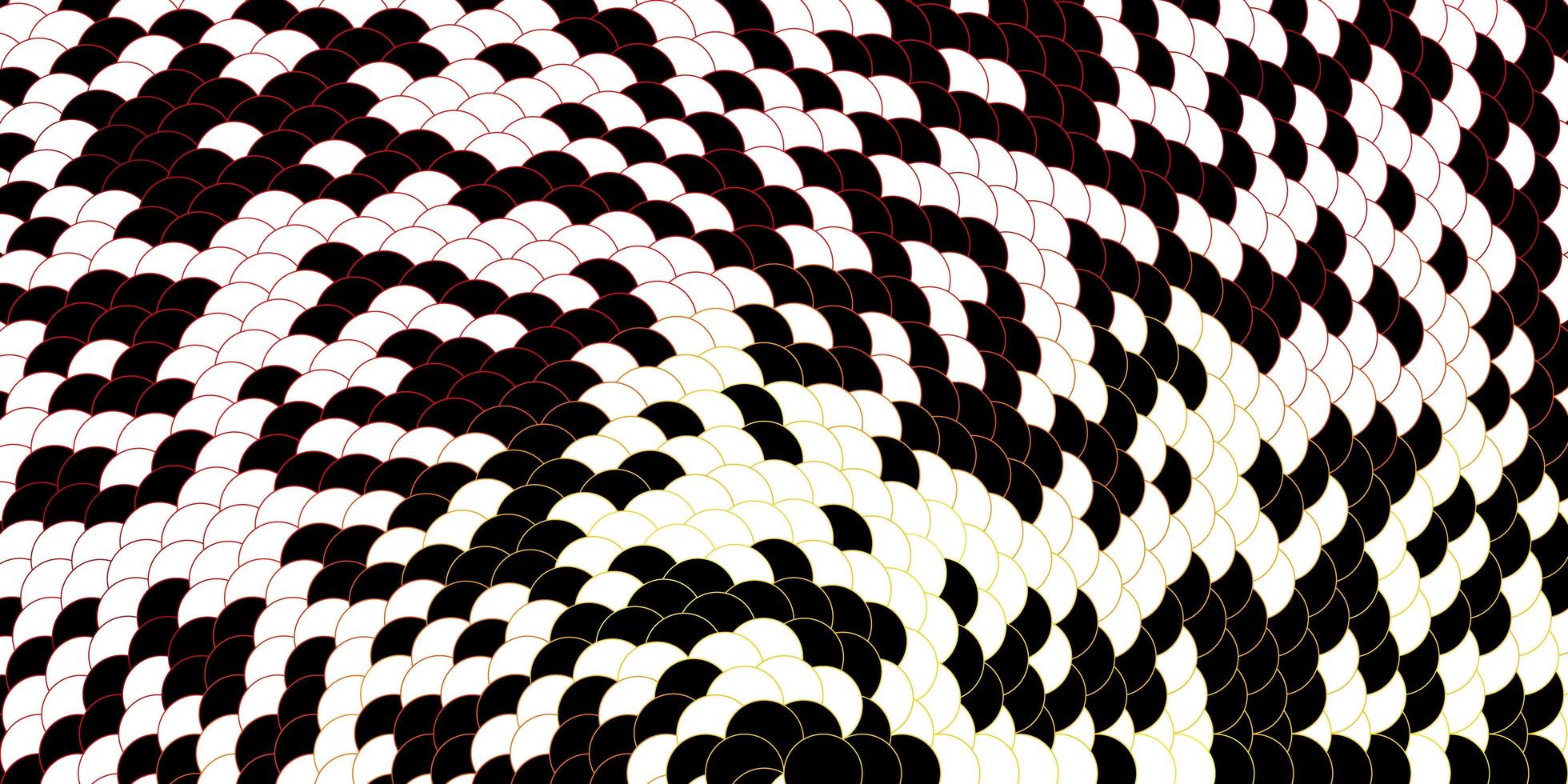 diseño vectorial de color naranja oscuro con formas circulares. Ilustración abstracta con manchas de colores en el estilo de la naturaleza. patrón para fondos de pantalla, cortinas. vector