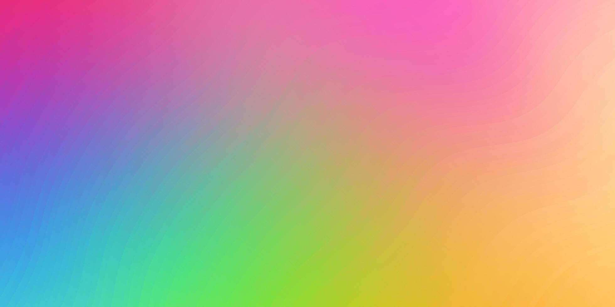 Light Multicolor vector background with lines. Bright sample with colorful bent lines, shapes. Template for your UI design.