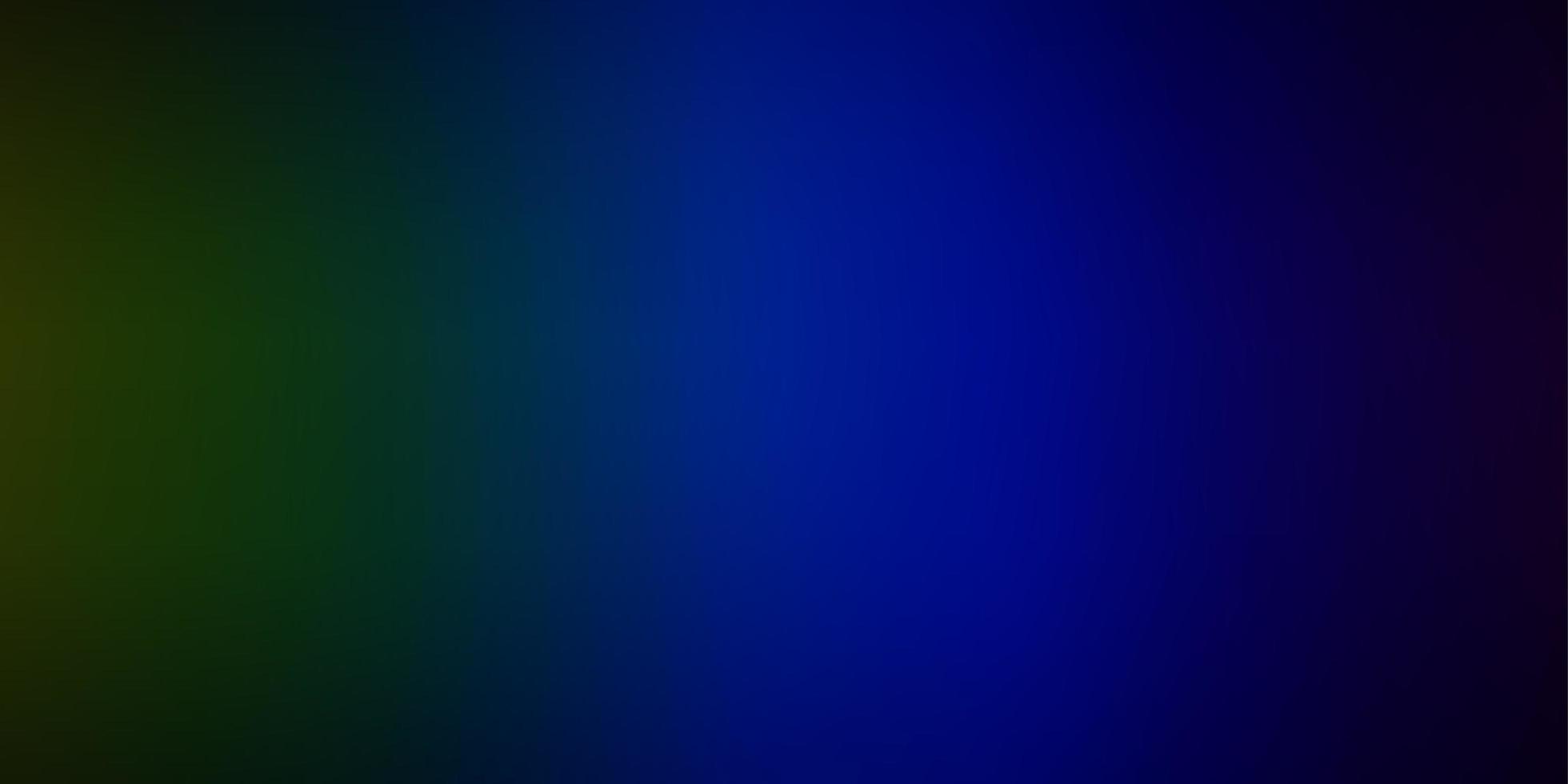 Dark Multicolor vector modern blurred backdrop. Elegant bright illustration with gradient. New side for your design.